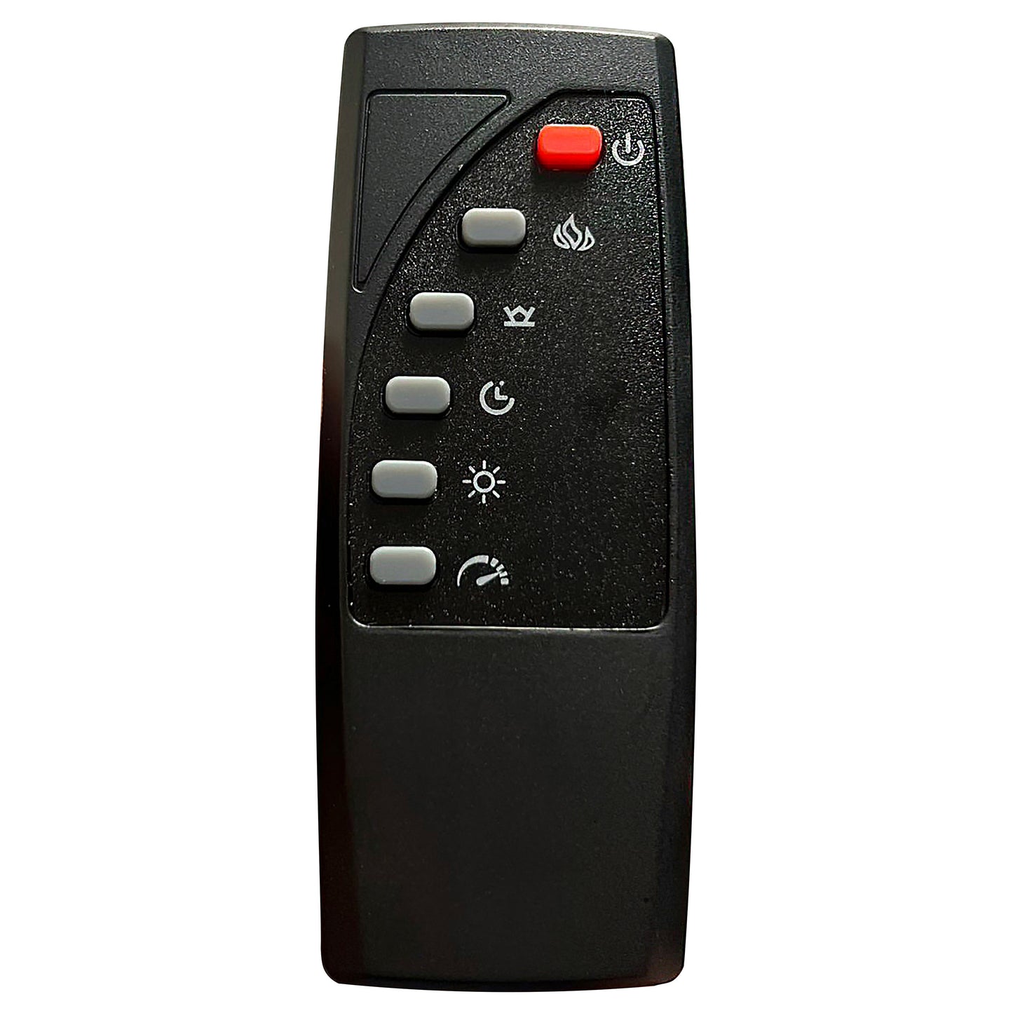 Tisdall Upholstered Queen Bed with Flame Visualizer – Black