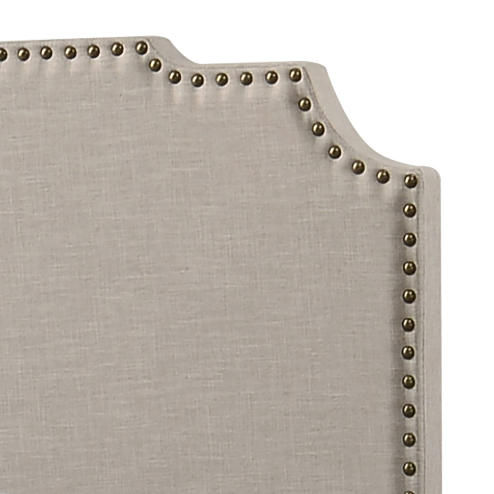 Tamarac Upholstered Eastern King Panel Bed Beige