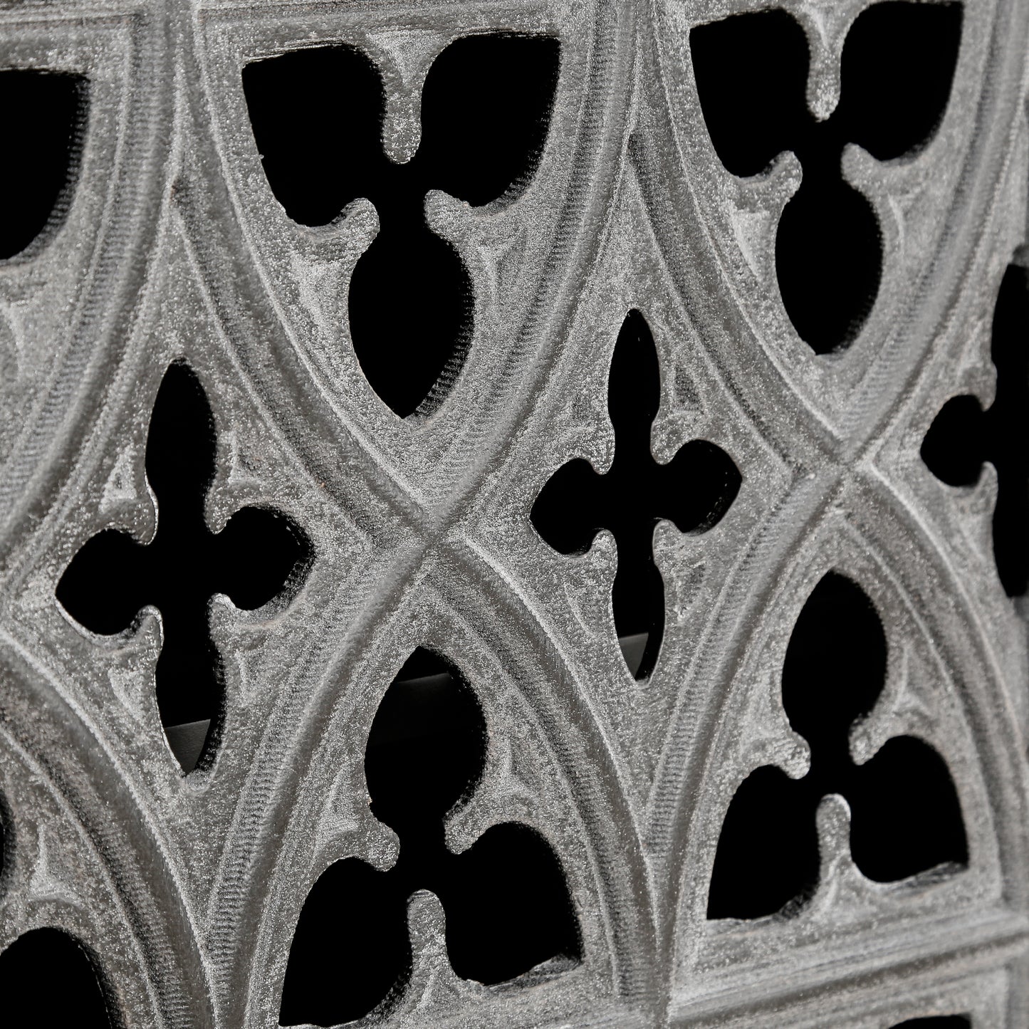 Hollis Hollow Door Antique Cabinet, Antique Black