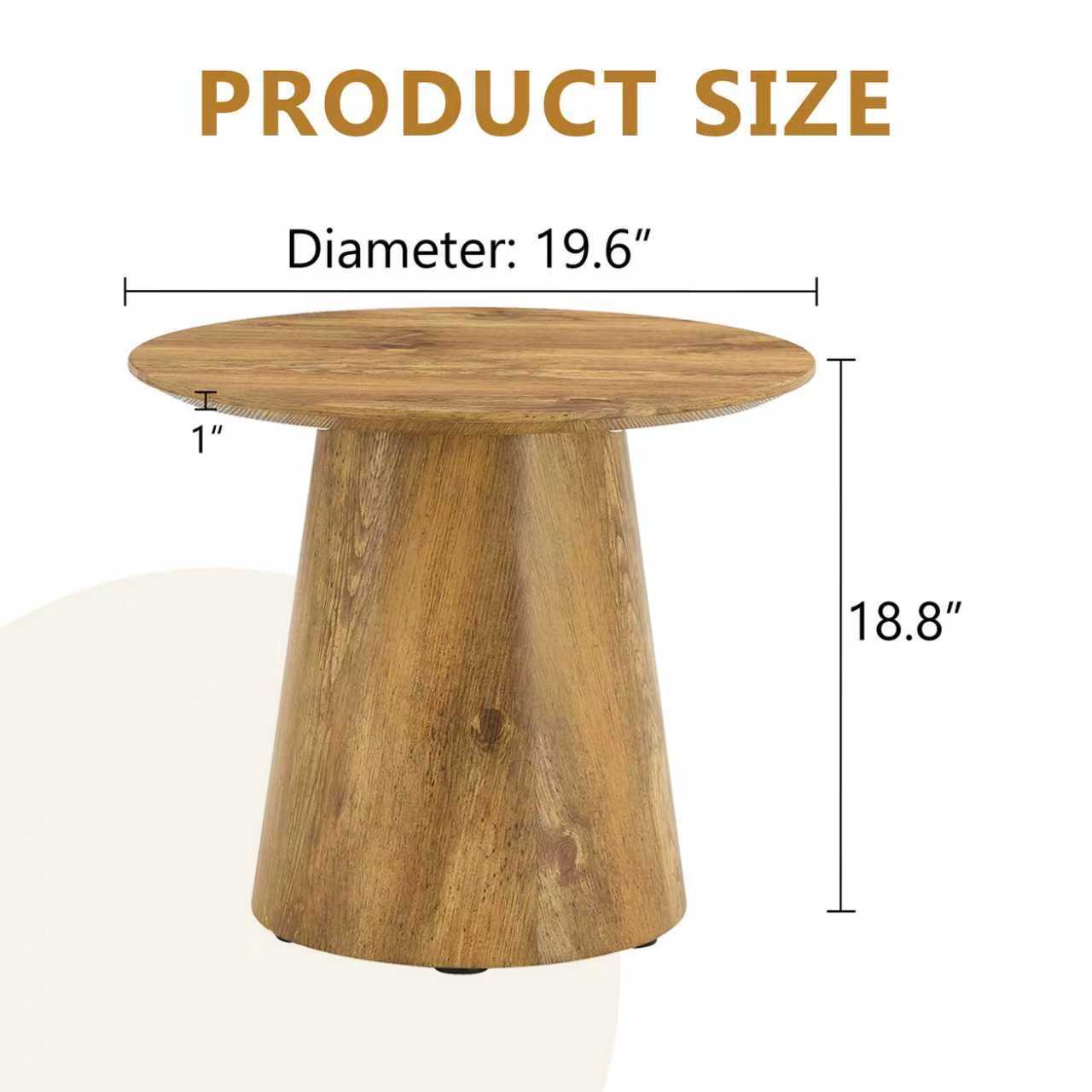 Nesting Tables with Wood Legs - detail view 8
