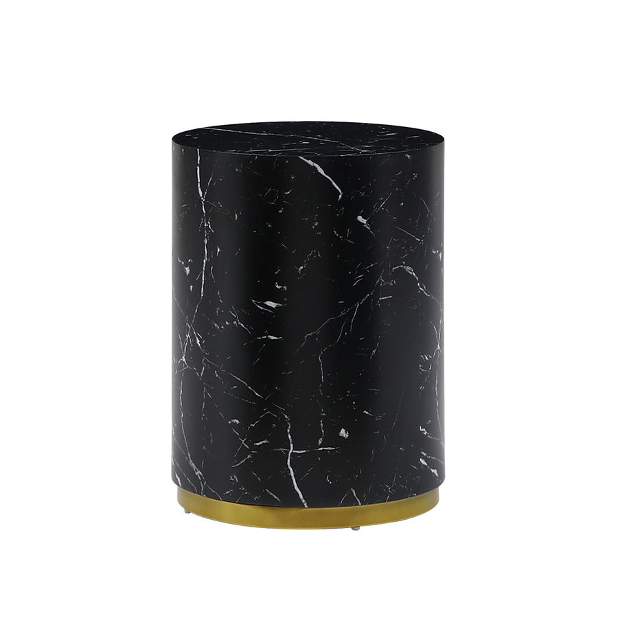 16" Round Sidetable - Black - primary color shot