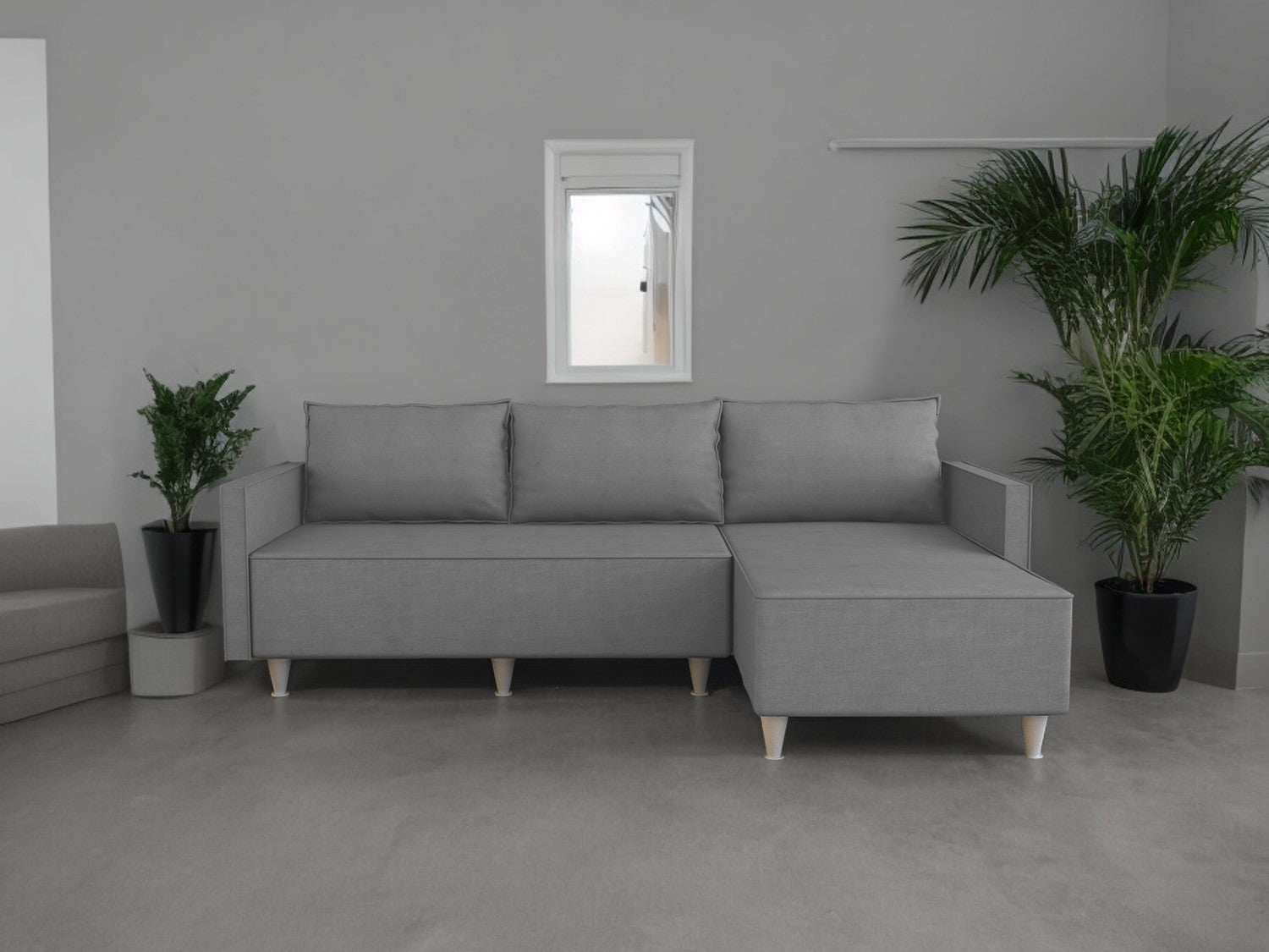 Aybuke Sectional, Grey - detail view 5