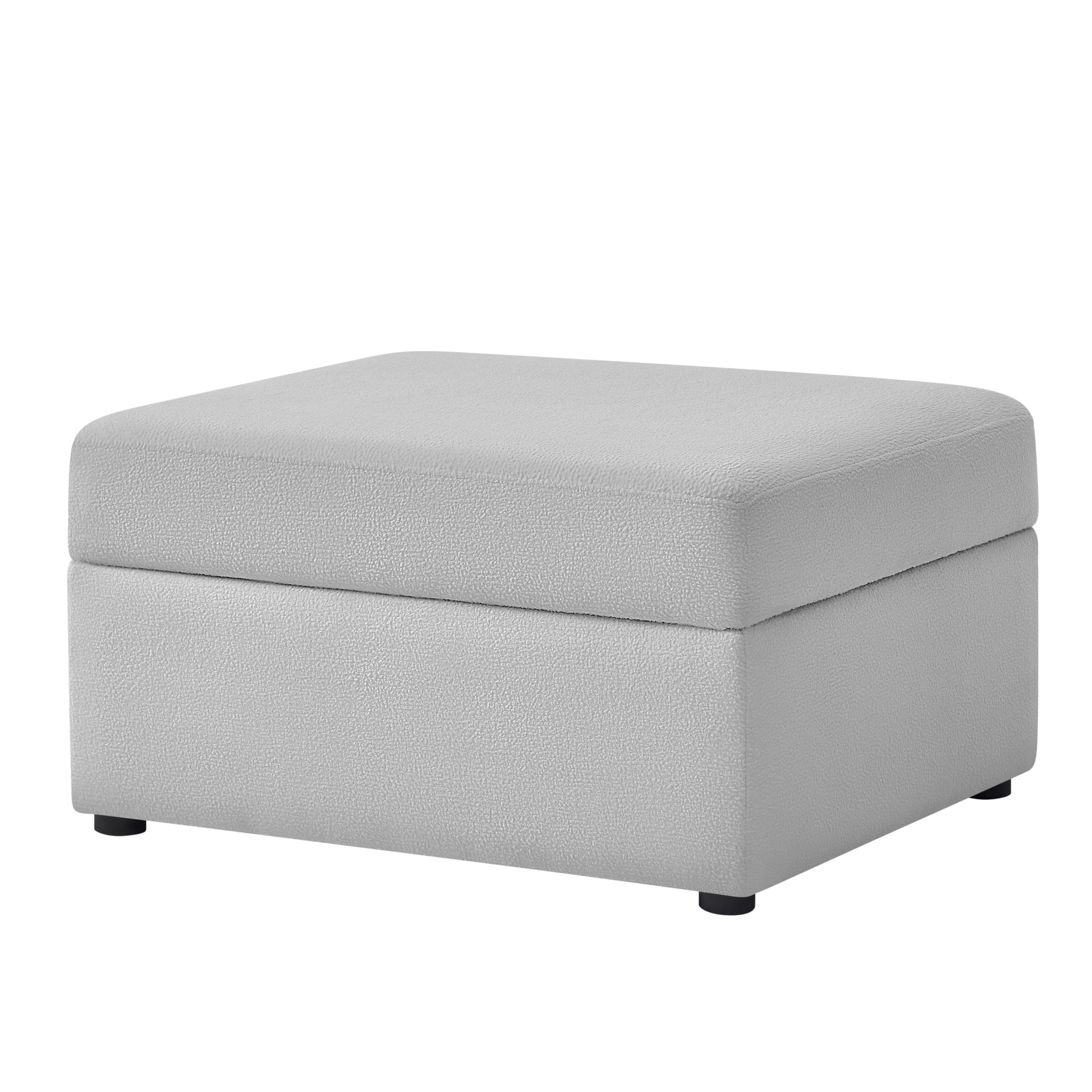 Chauncy 6-PC Sectional in Gray with Performance Fabric, Modular Seating for Modern Living Rooms - detail view 6