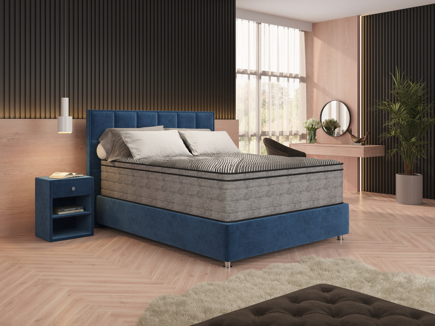 15' Pure Ice Eurotop Ultra Plush Twin XL Mattress