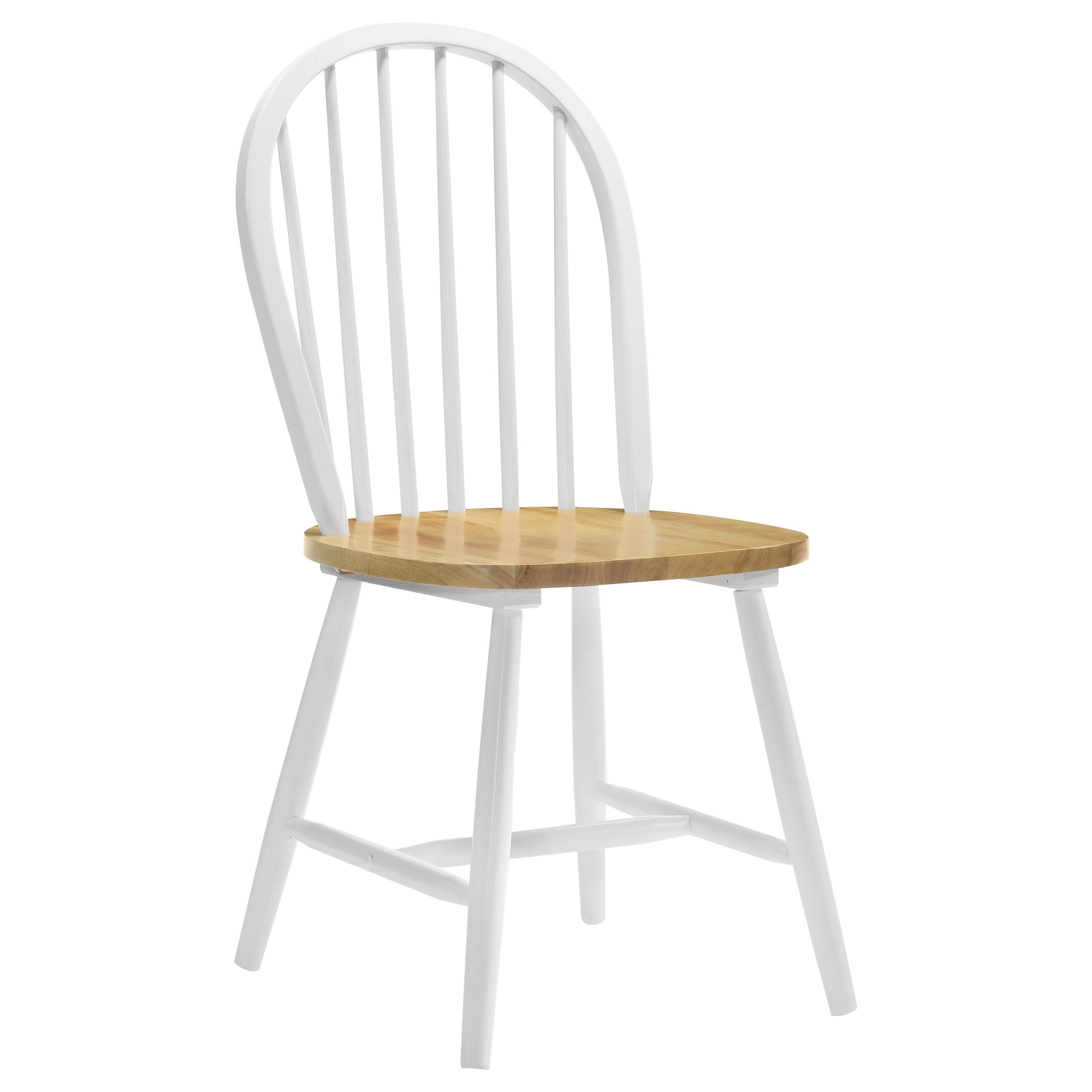 Cinder Wood Dining Side Chair White (Set of 4)