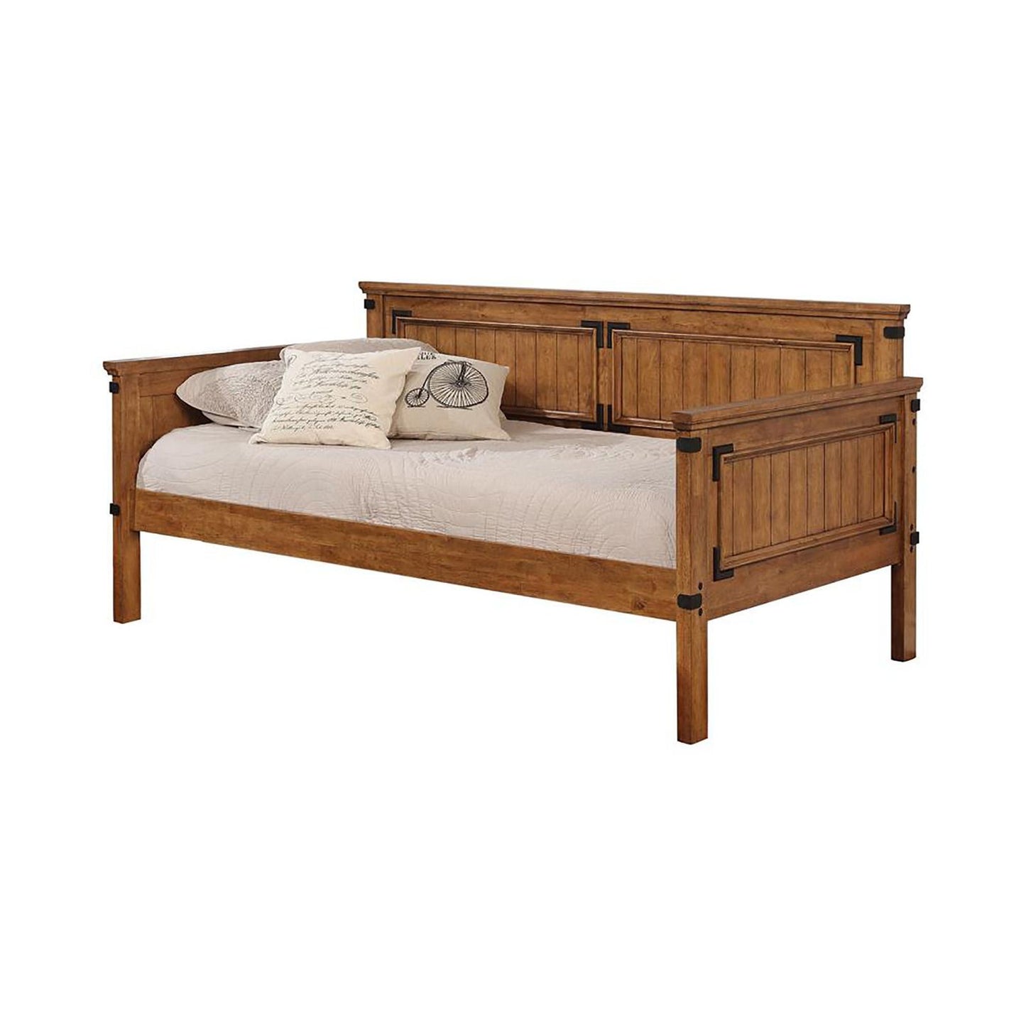 Brandon Wooden Rustic Honey Twin Daybed