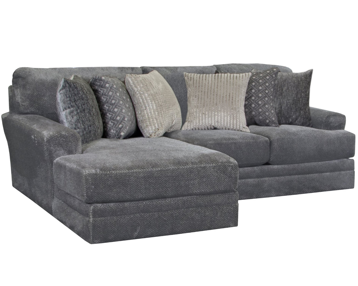 Mammoth Smoke Chaise Sectional by Jackson Furniture