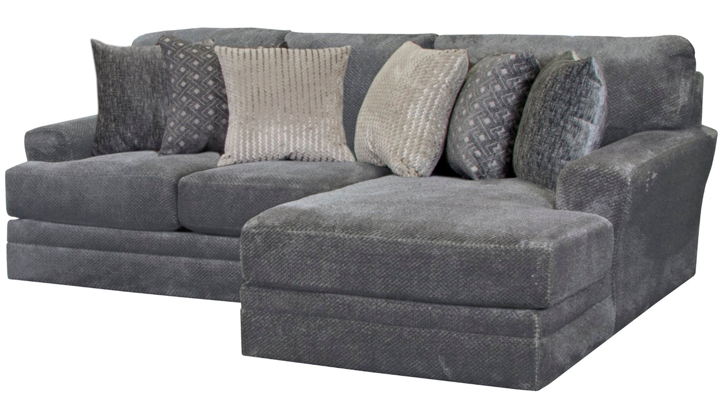 Mammoth Smoke Chaise Sectional by Jackson Furniture