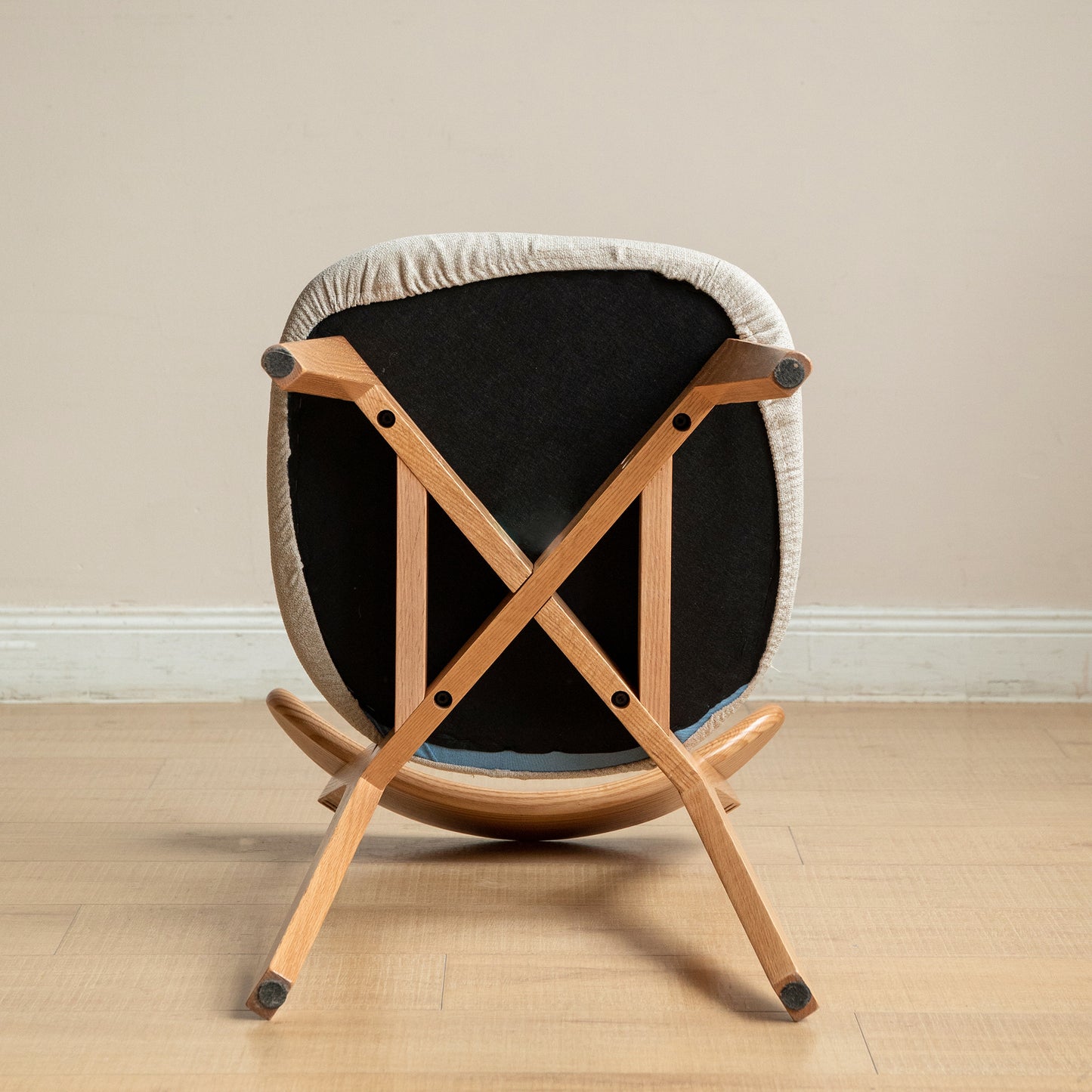 Dining Chair Wooden FAS Grade Oak Natural Wood Made in North America 100% Dirt-Free Wood Chair Solid Chair Table Chair Wooden Living - detail view 5