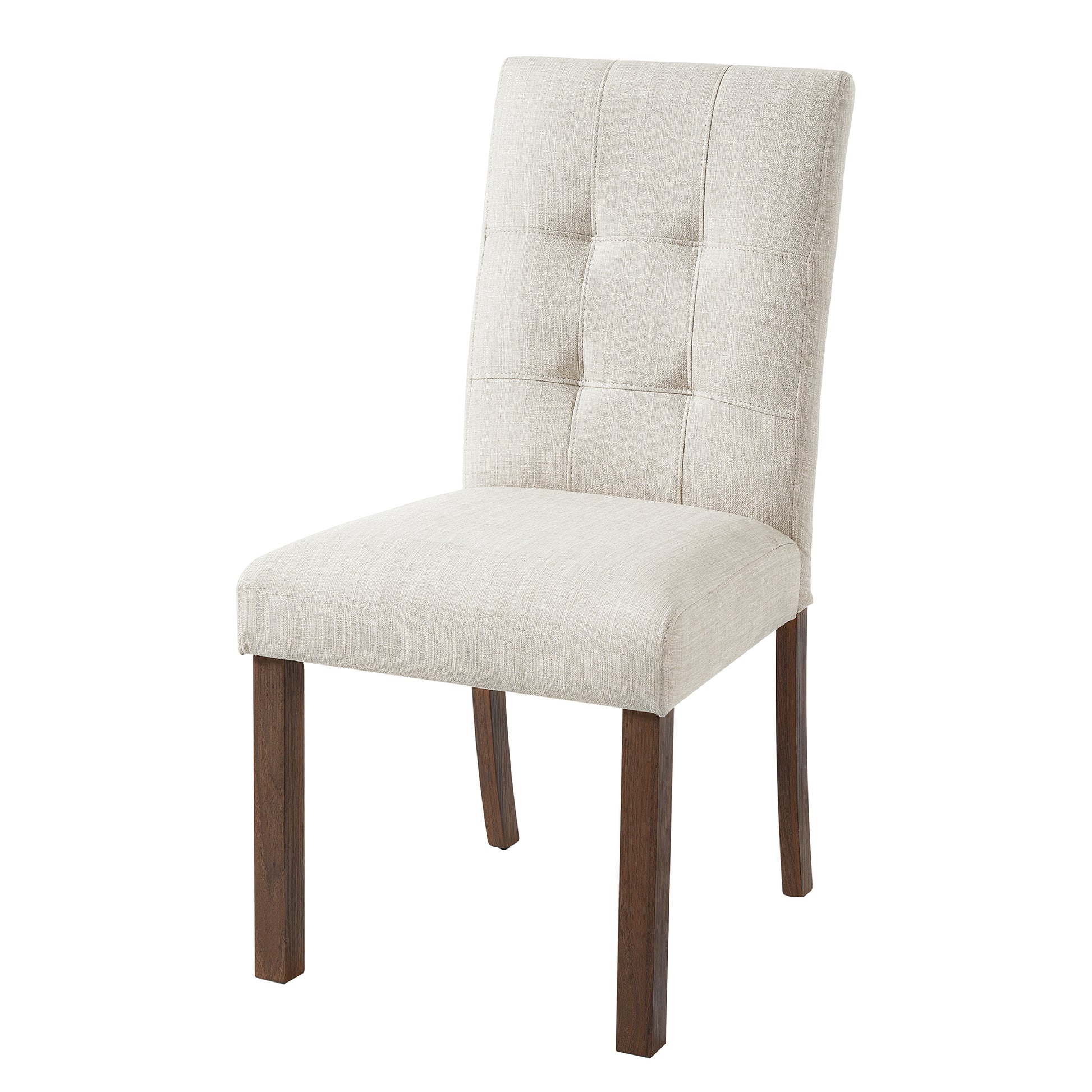 Wooden Dining Chairs Set of 4 - Walnut - detail view 7