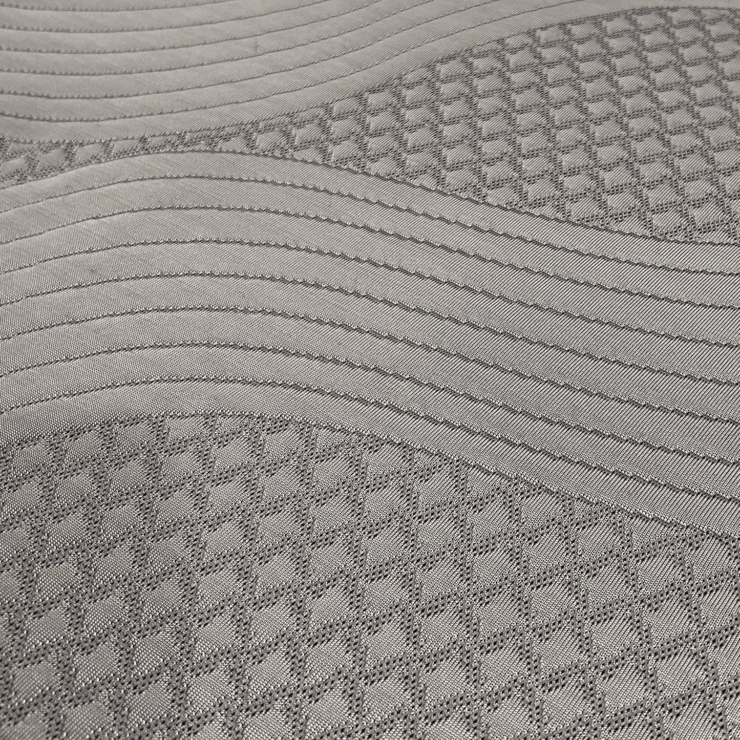 Ghostbed Supreme 12' Full Foam Mattress in Grey with Procore Technology and Cooling Cover - detail view 8