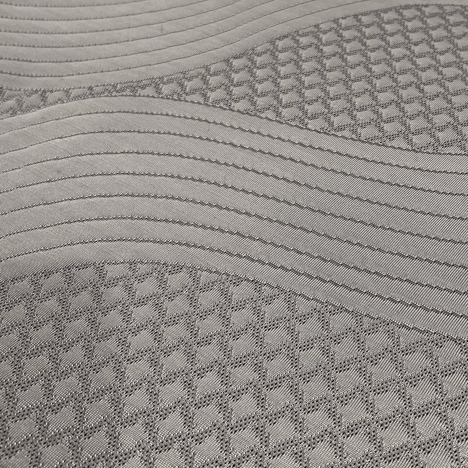 Ghostbed Supreme 12' Full Foam Mattress in Grey with Procore Technology and Cooling Cover - detail view 8