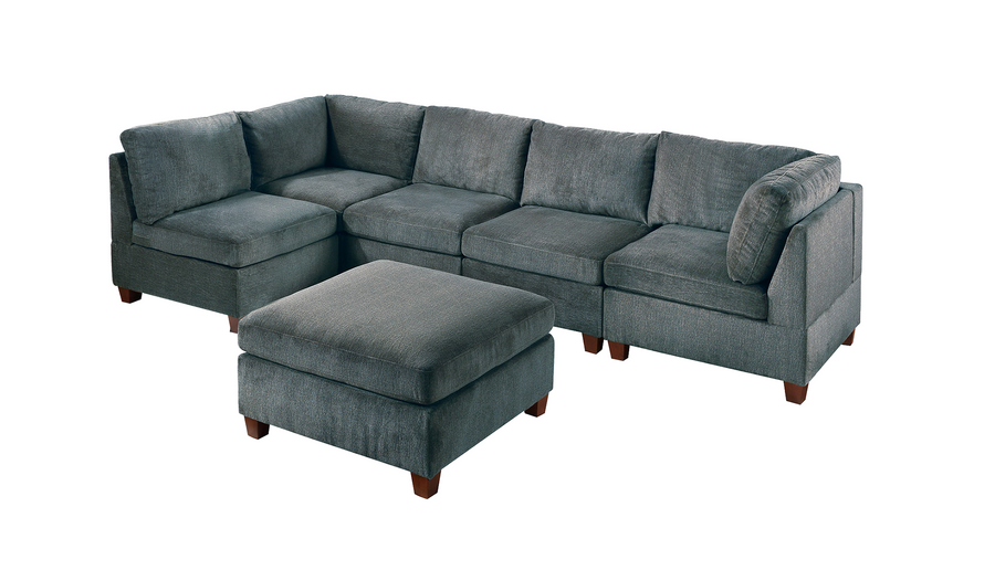 MODULAR SET - 6PC in Gray - primary color shot
