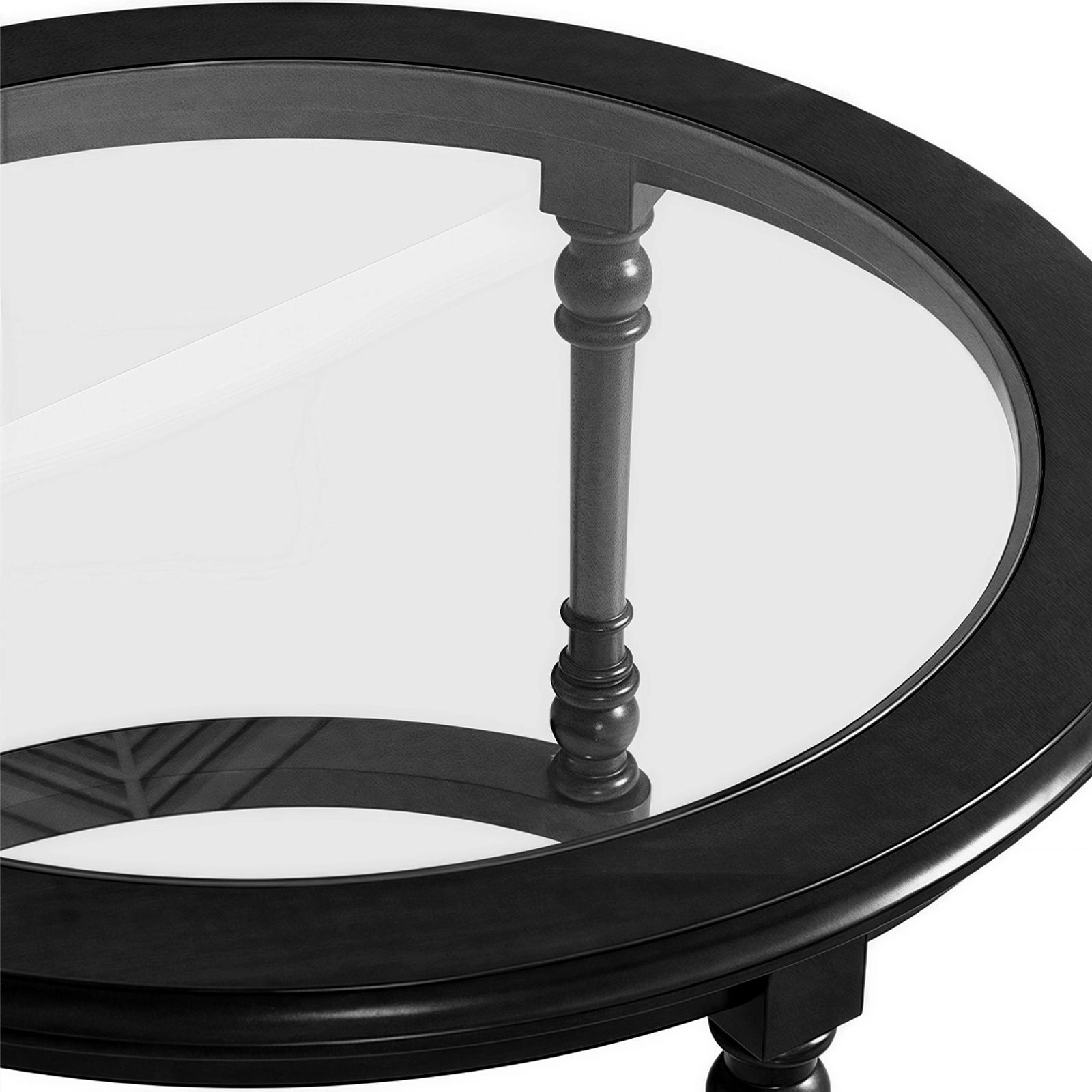 Black Nesting Tables with Black Legs - detail view 5
