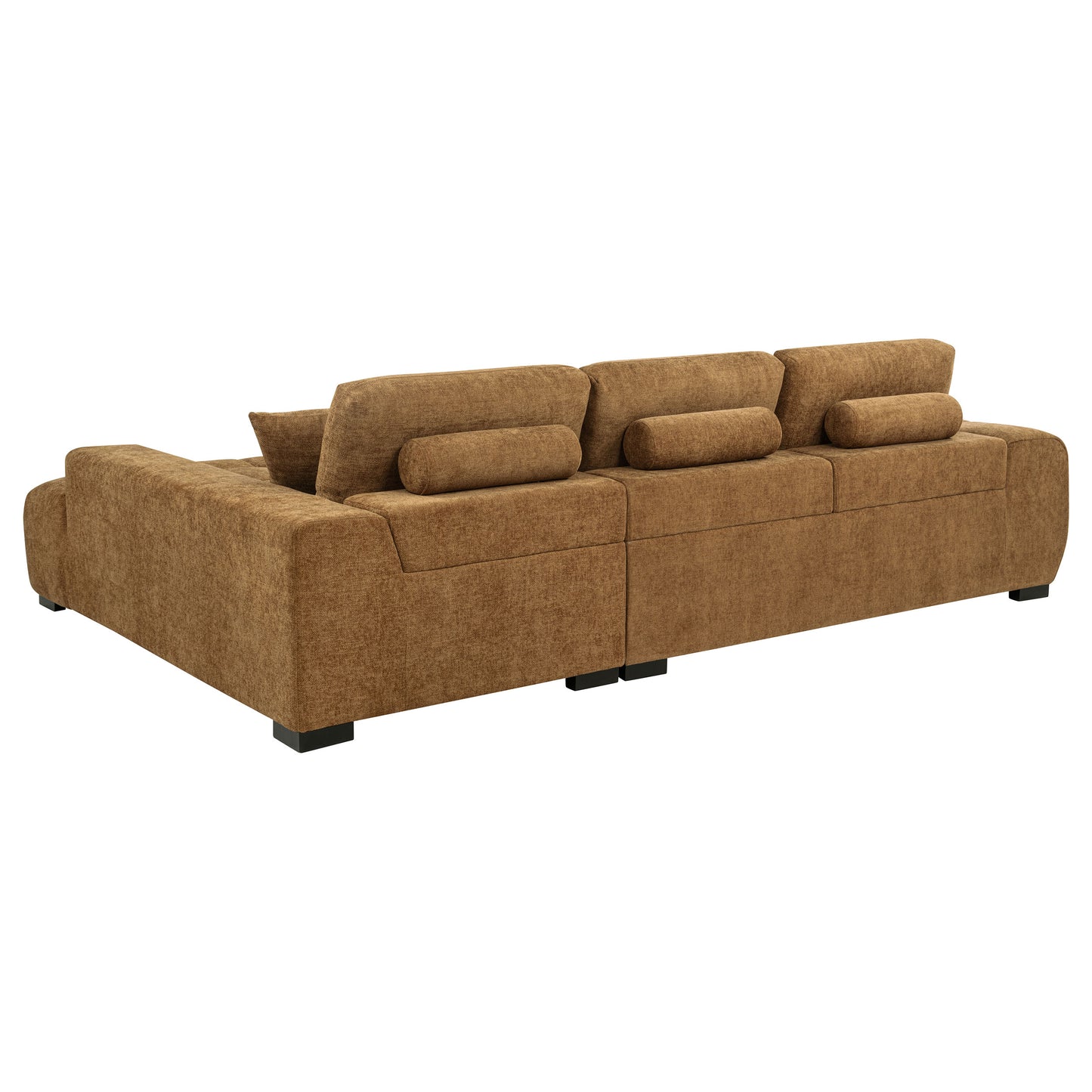 Octavia MCM Upholstered Sectional, Amber