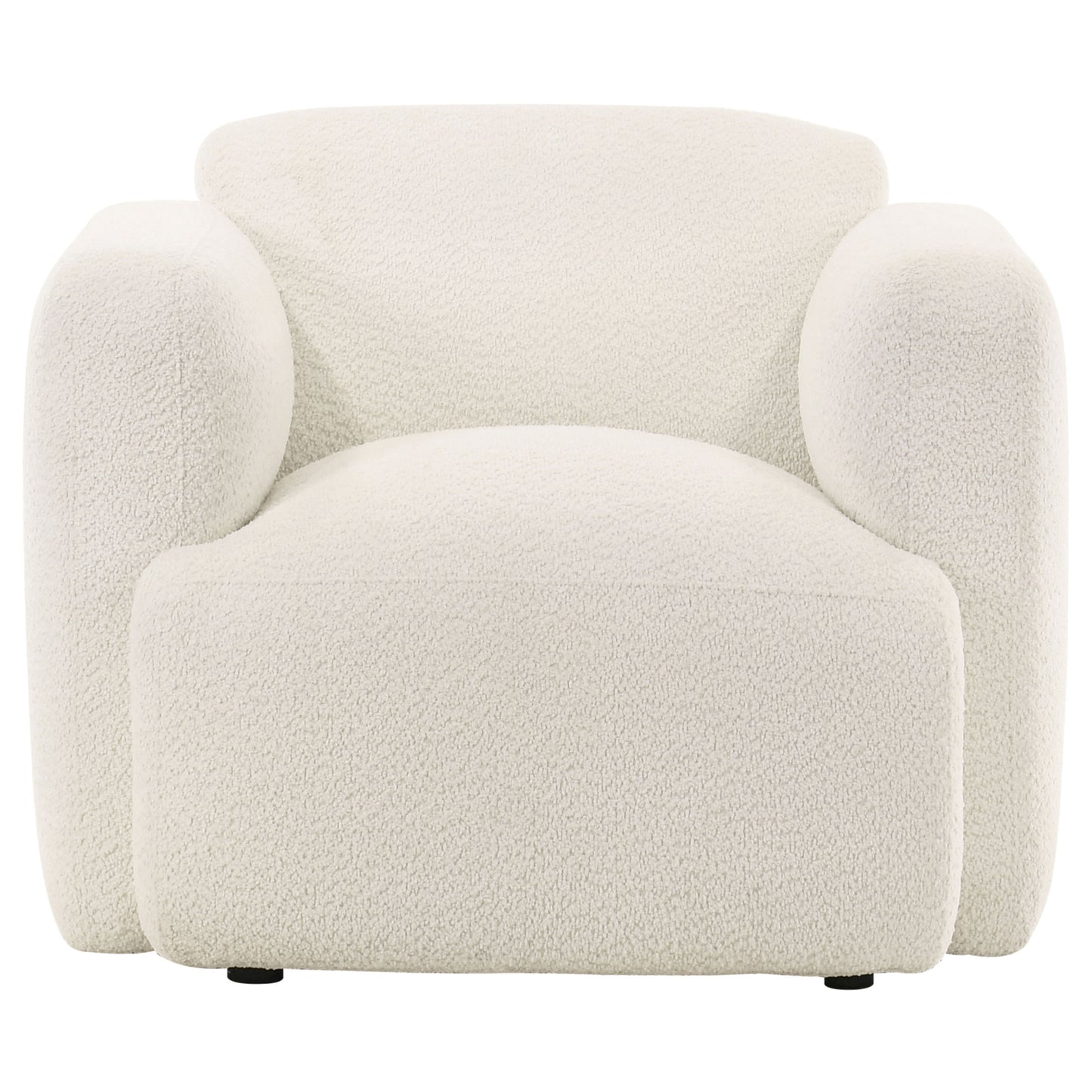Dorset Bouclé Accent Chair – White