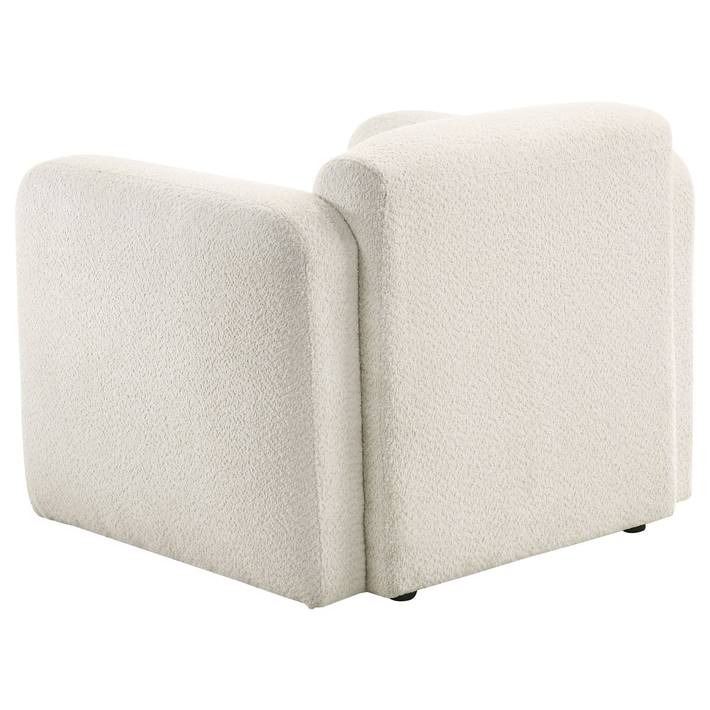 Dorset Bouclé Accent Chair – White