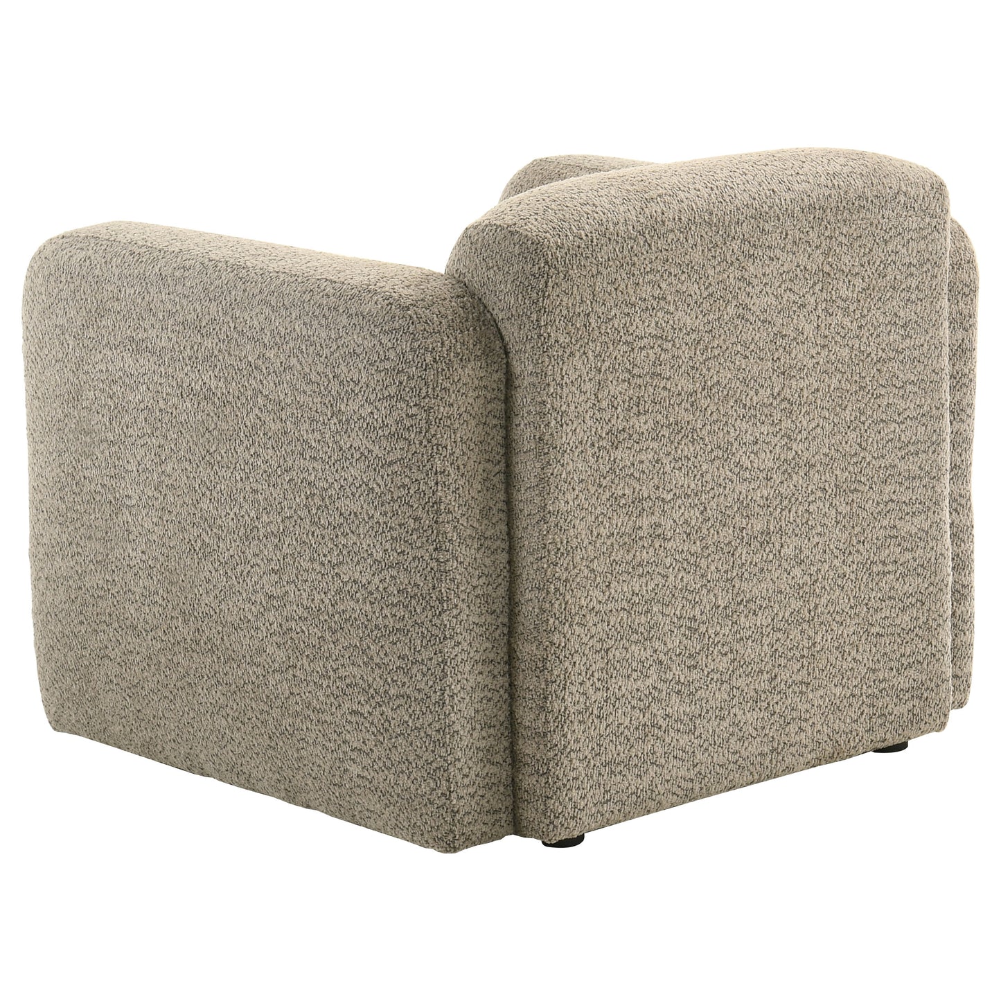 Dorset Bouclé Accent Chair – Brown