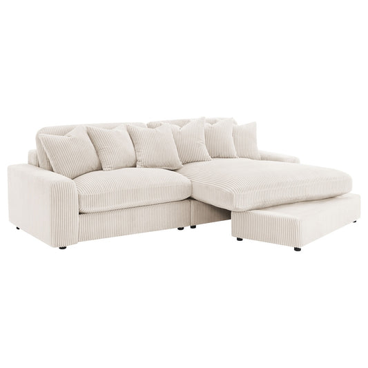 Blaine Upholstered Reversible Sectional - Sand