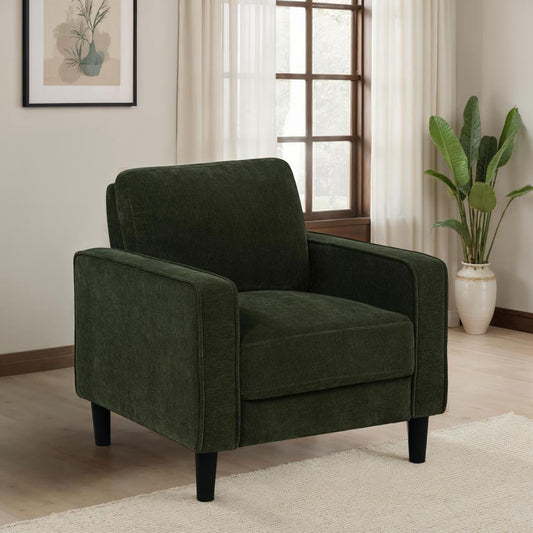 Ruth Transitional Accent Chair - Matcha Green