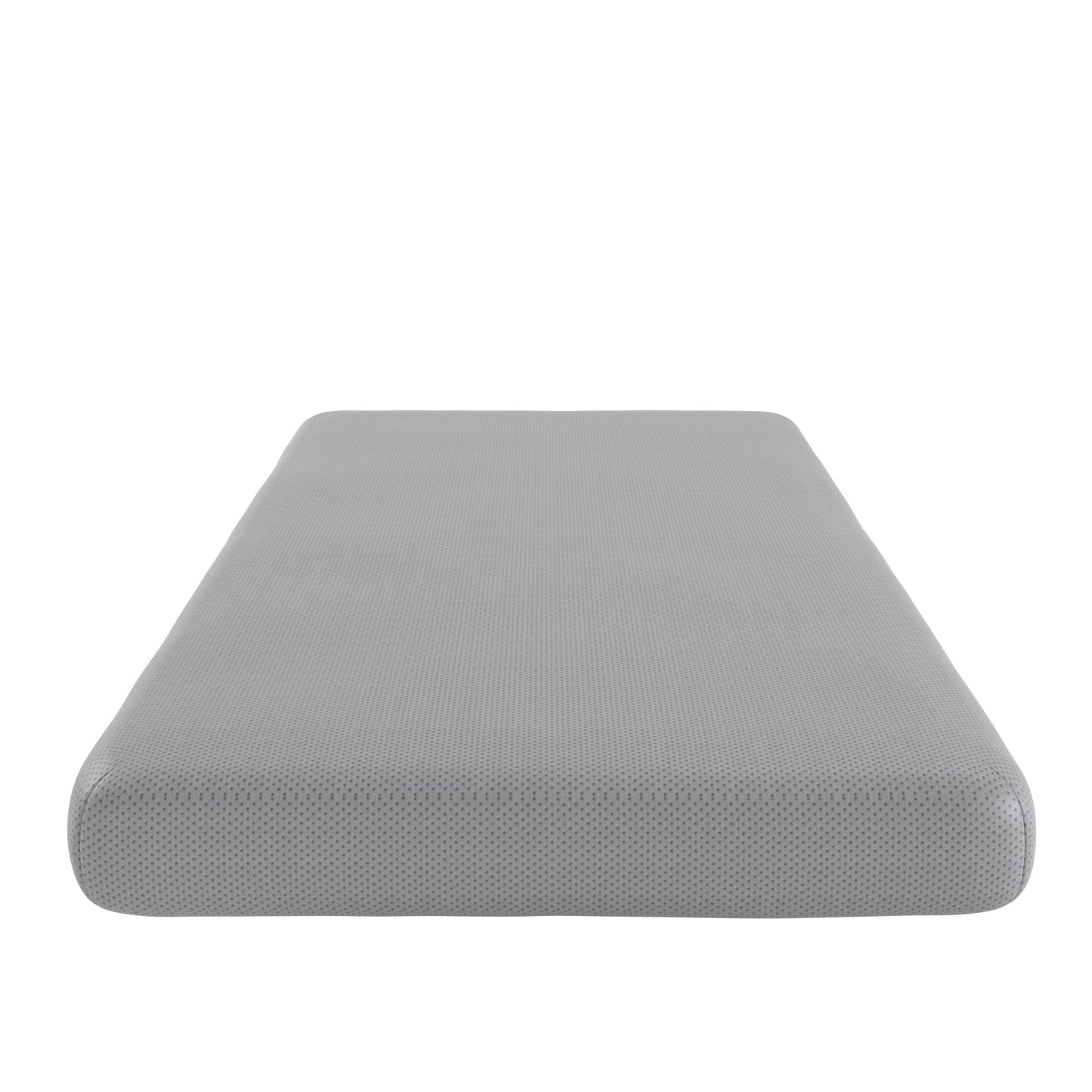 NapQueen 5 inch Twin Size Memory Foam Kids Gray Mattress with Responsive Support and Breathable Cover