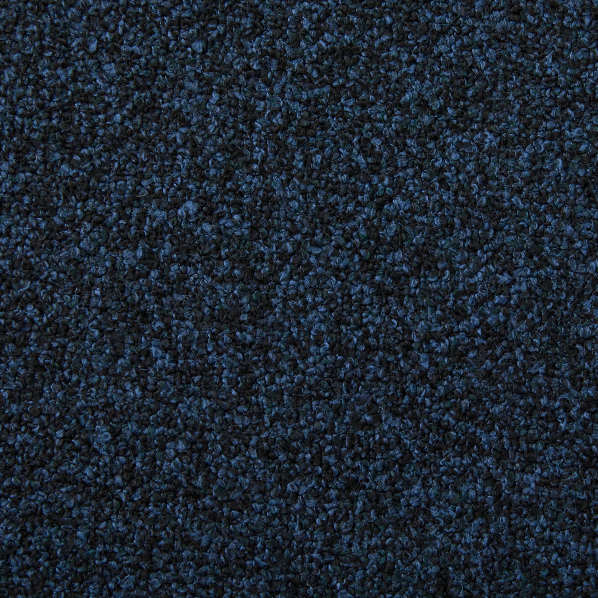 Boneless Couch Modular Sectional Sofa with Deep Seating and Curved Design in Blue Boucle, 114.9 Inches - detail view 4