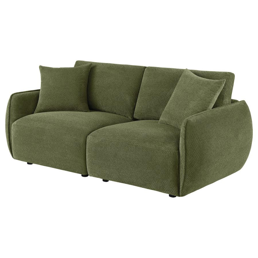 Elysia Modular Loveseat - Green