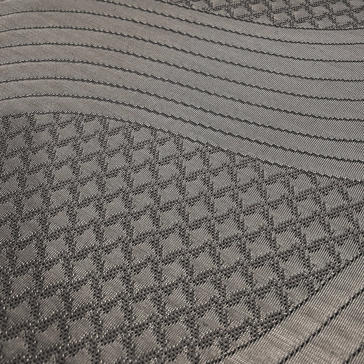 Ghostbed Premium 14' Queen Foam Mattress in Grey with Cooling Ghost Ice Cover and Copper-Infused Memory Foam - detail view 8