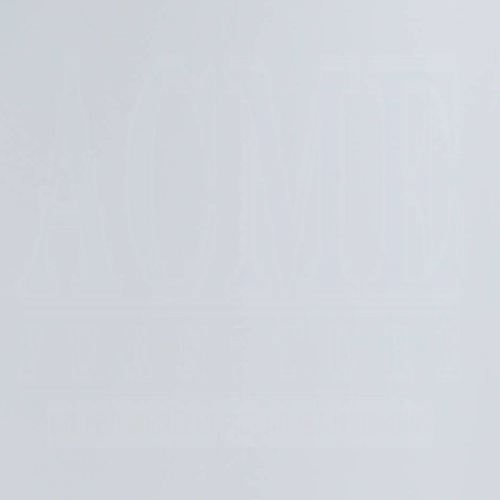 Oriel Oak and White High Gloss End Table with Sled Base