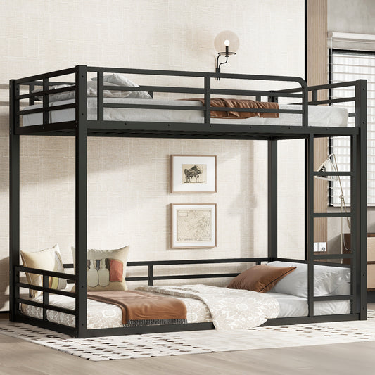 Metal Bunk Bed - Black - primary color shot