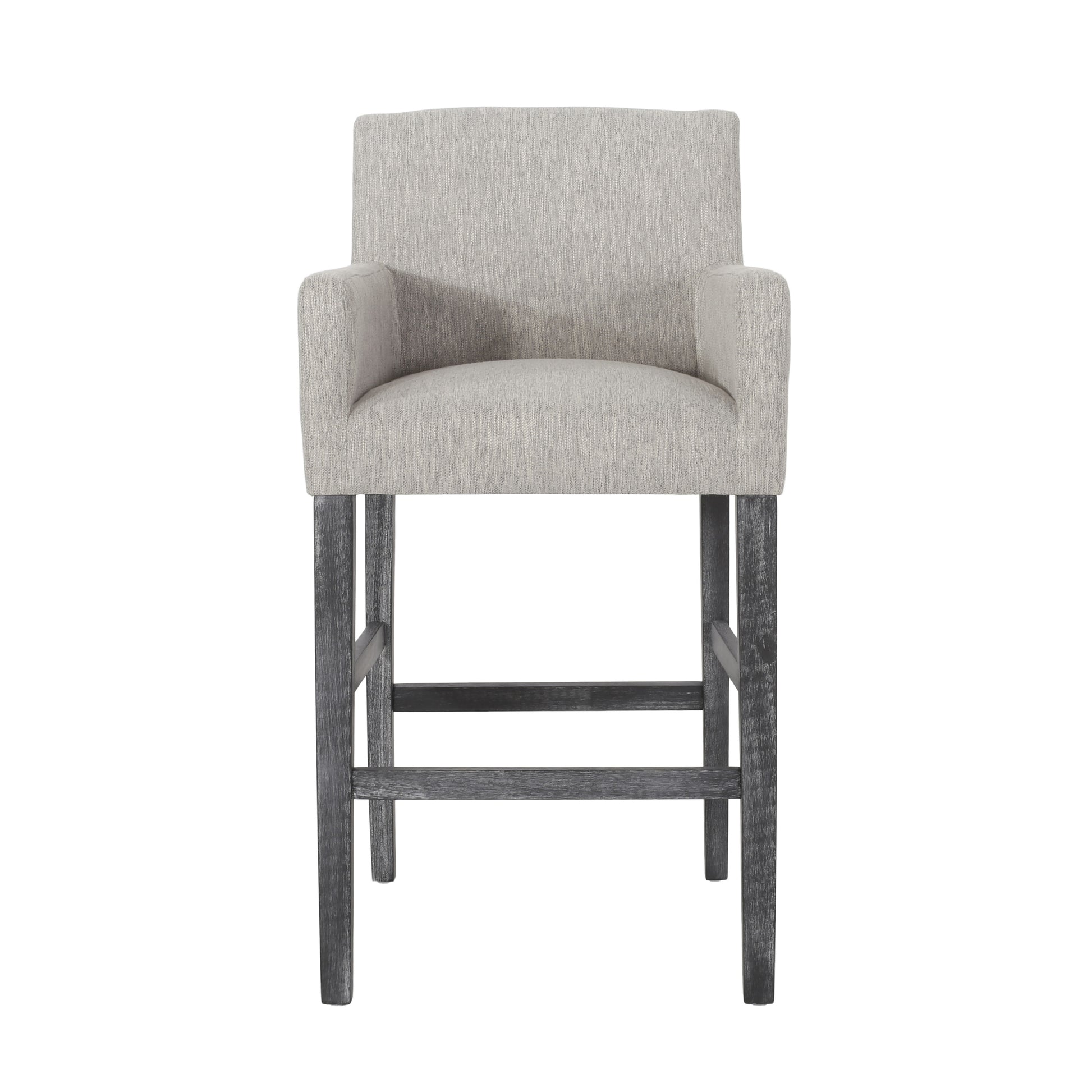Galatea Modern 30.5 inch Bar Stools - Light Gray/Gray