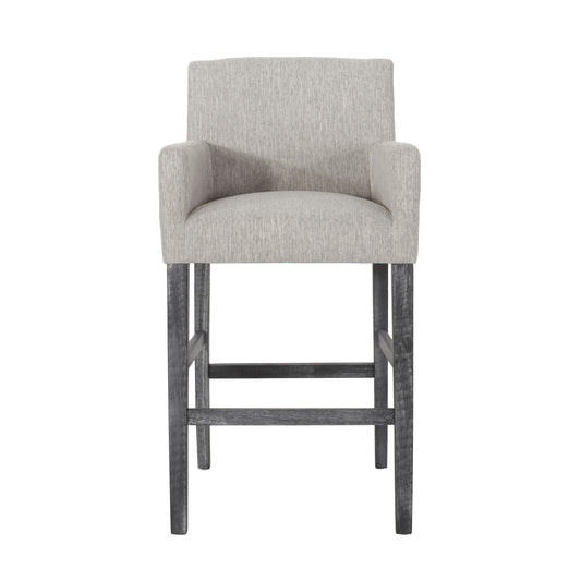 Galatea Modern 30.5 inch Bar Stools - Light Gray/Gray