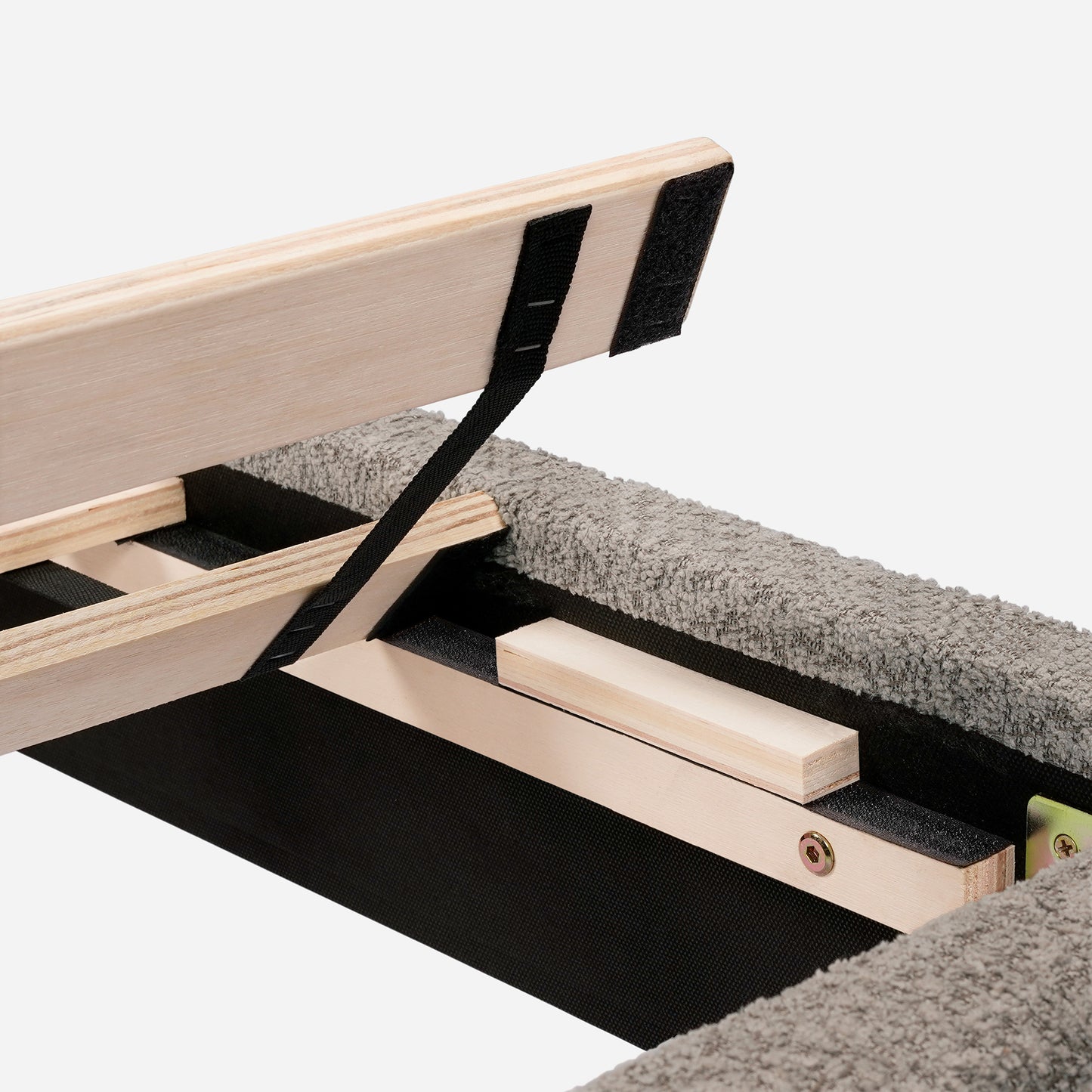 Kenji Vireo Upholstered Platform Bed - Tungsten Gray - Queen