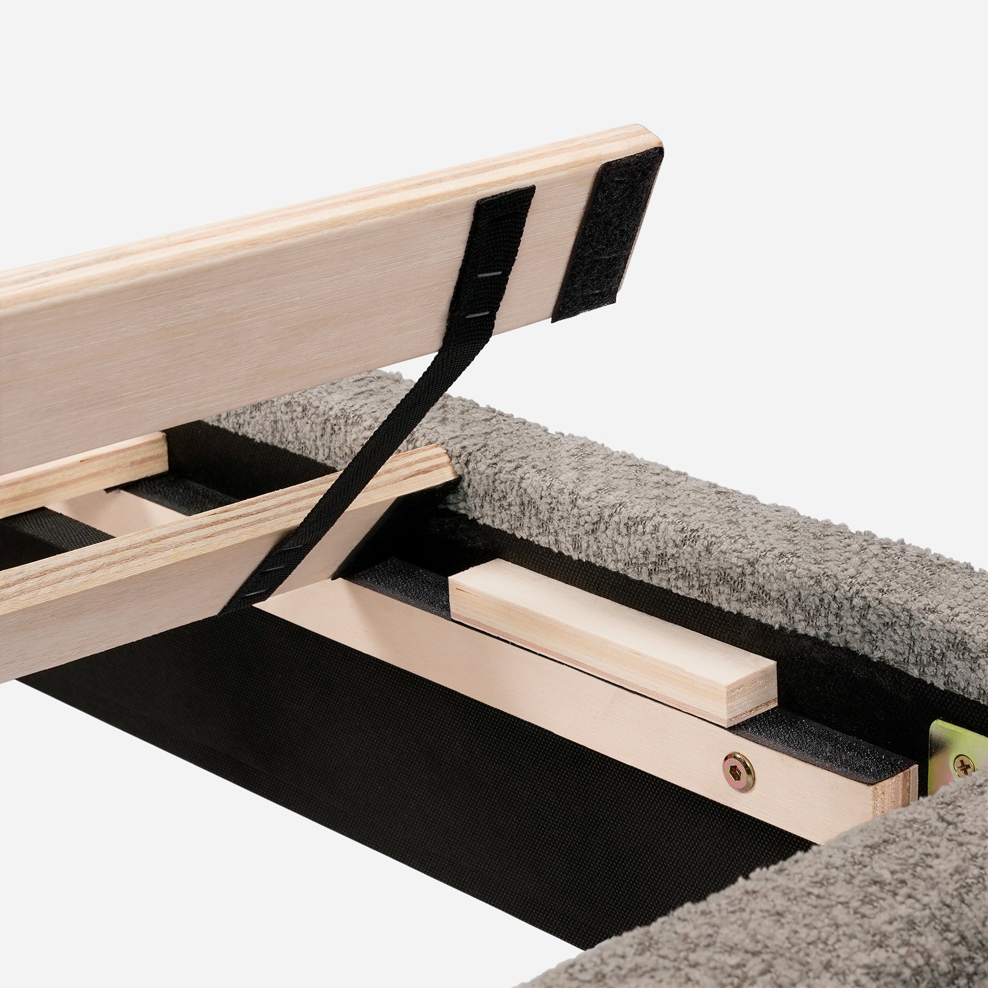 Kenji Vireo Upholstered Platform Bed - Tungsten Gray - Queen