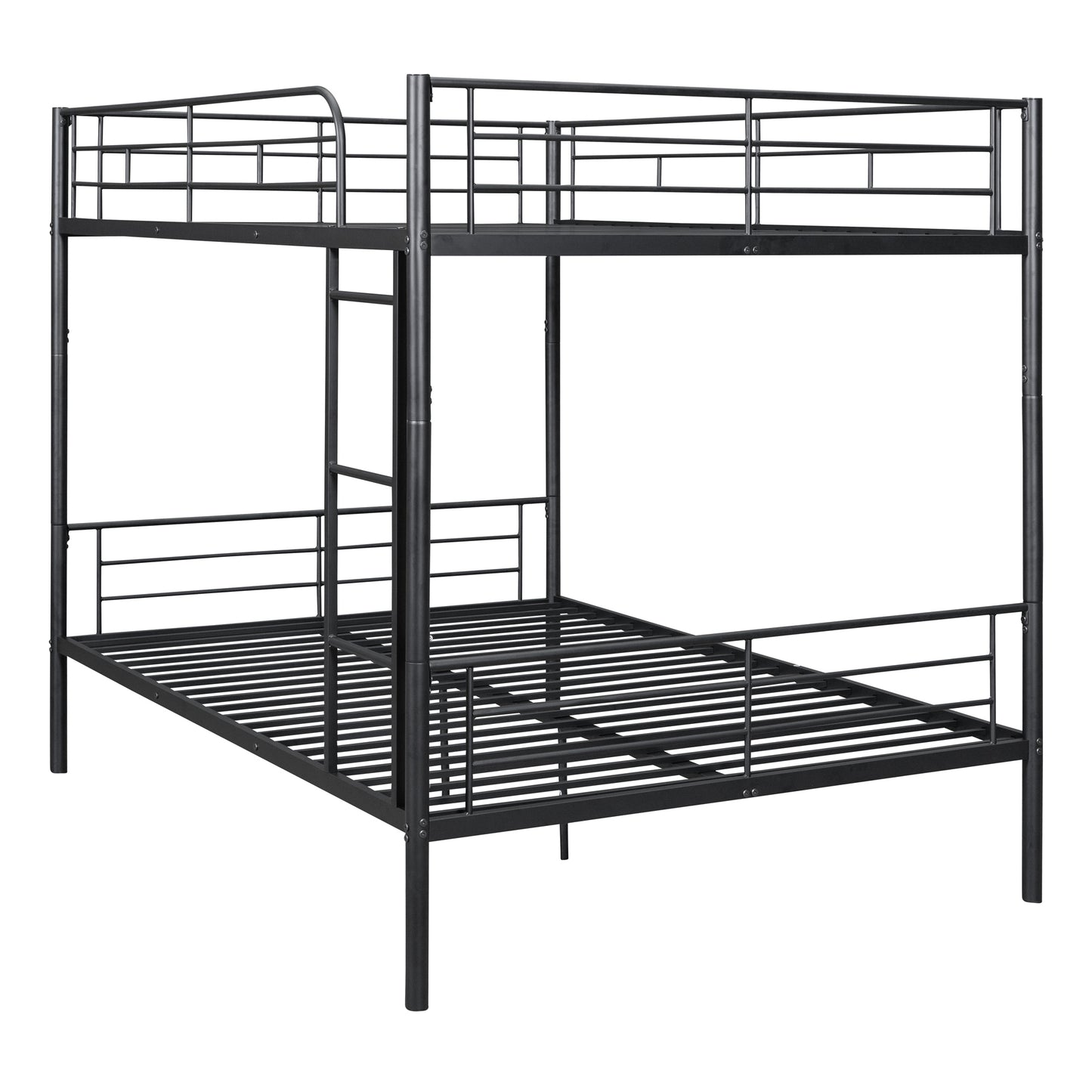 Full over Full Metal Bunk Bed - Black - detail view 8