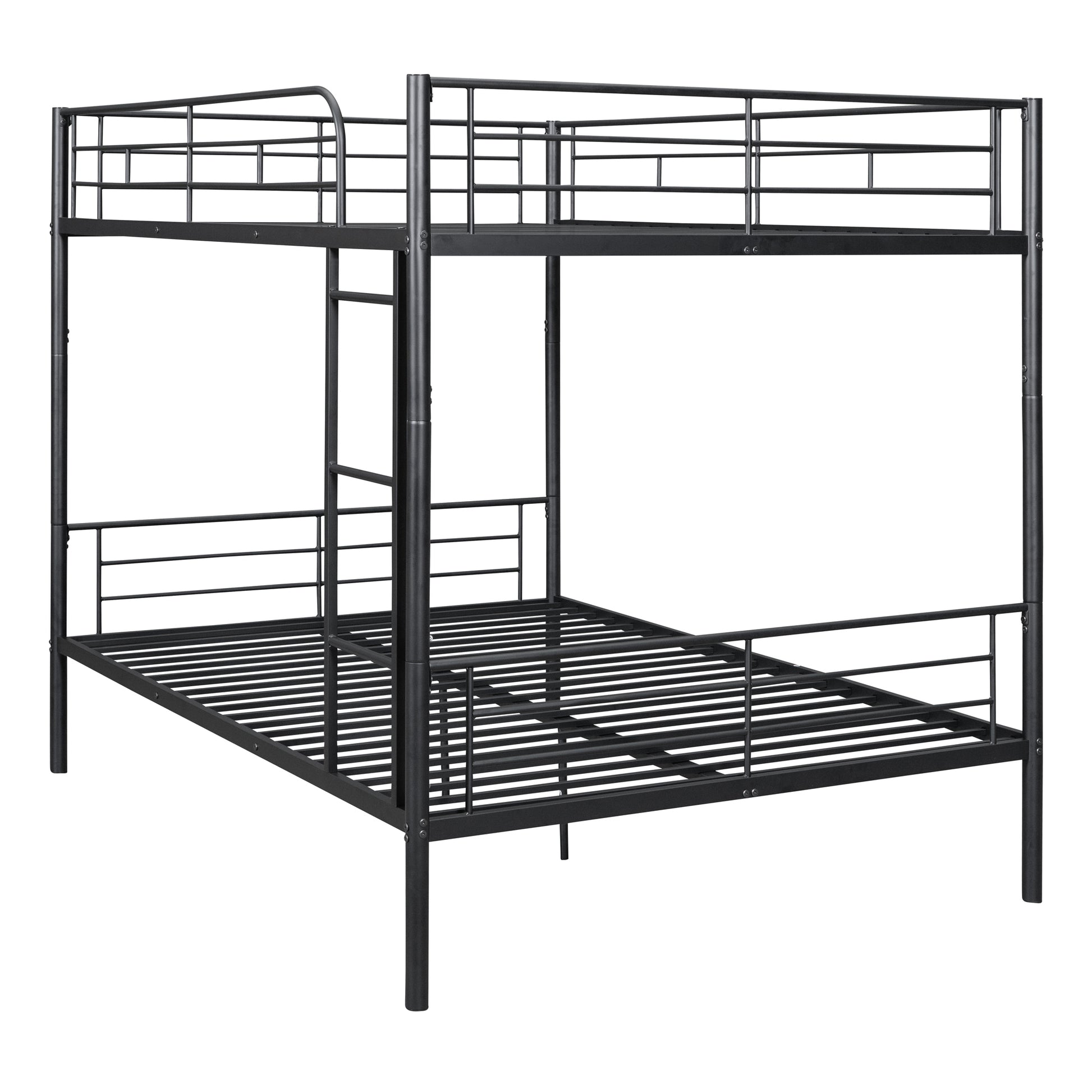 Full over Full Metal Bunk Bed - Black - detail view 8