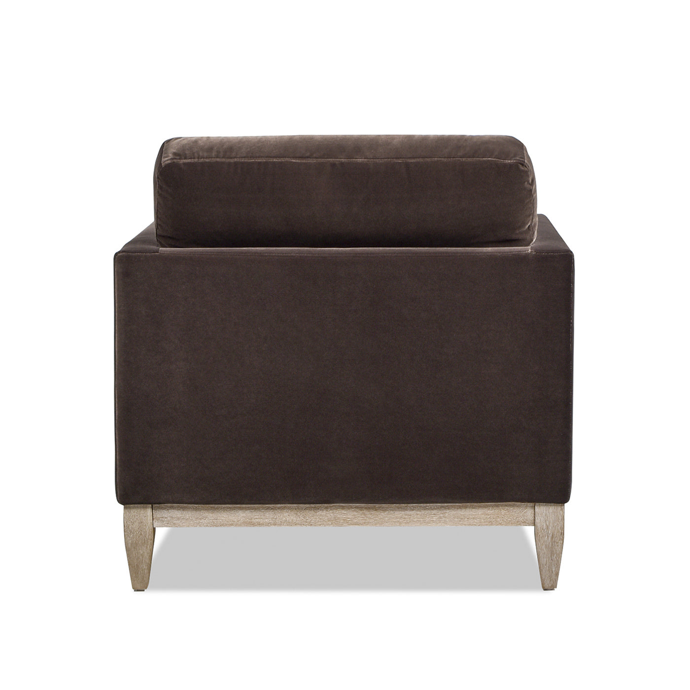 Knox 65' Modern Farmhouse Chaise Lounge Chair - Brown - detail view 8