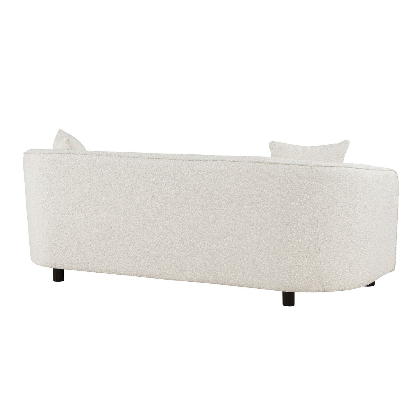 Zenobia Modern Boucle Upholstered Sofa, Beige