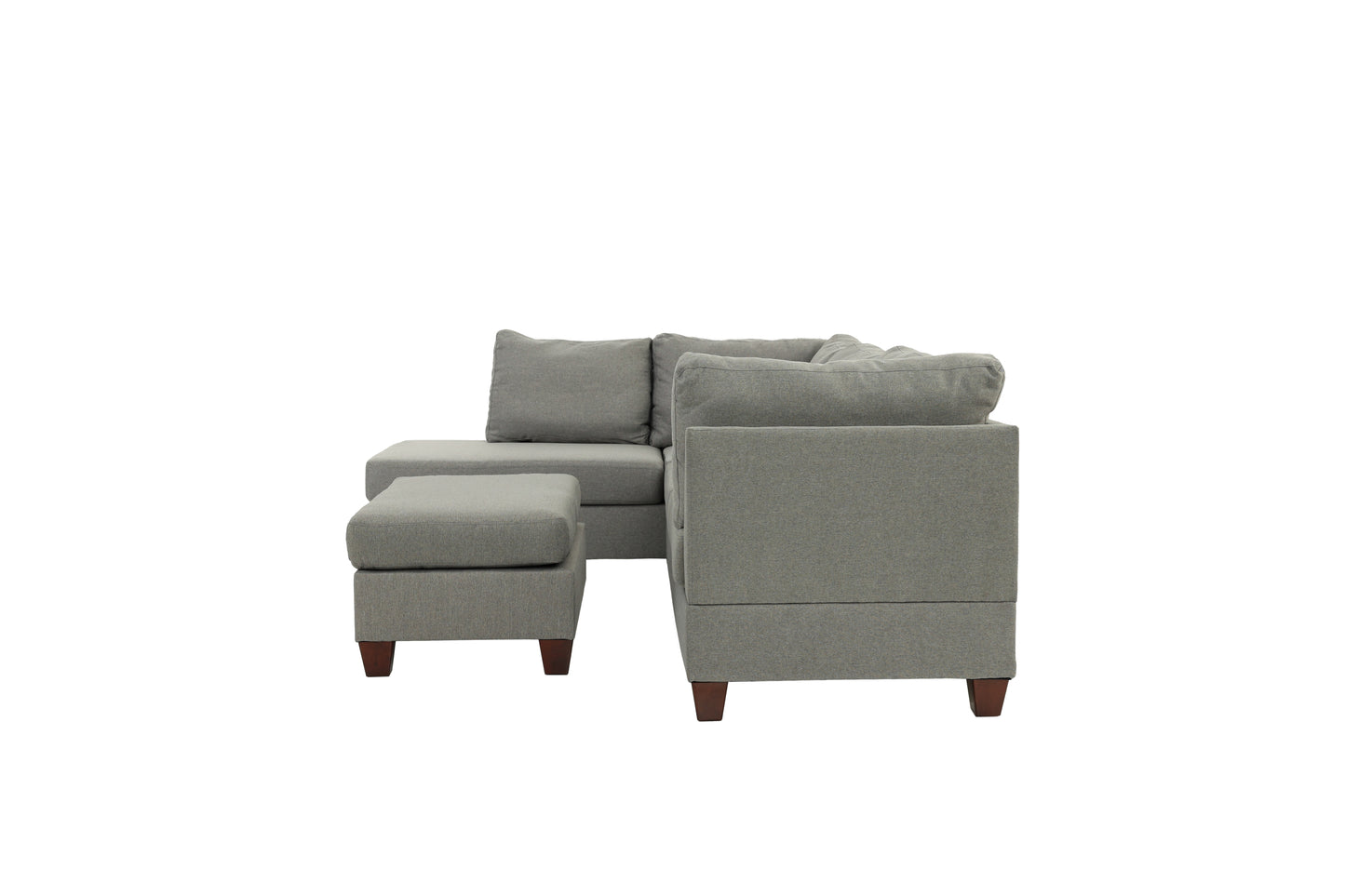 3-PC SECTIONAL in Gray - detail view 7