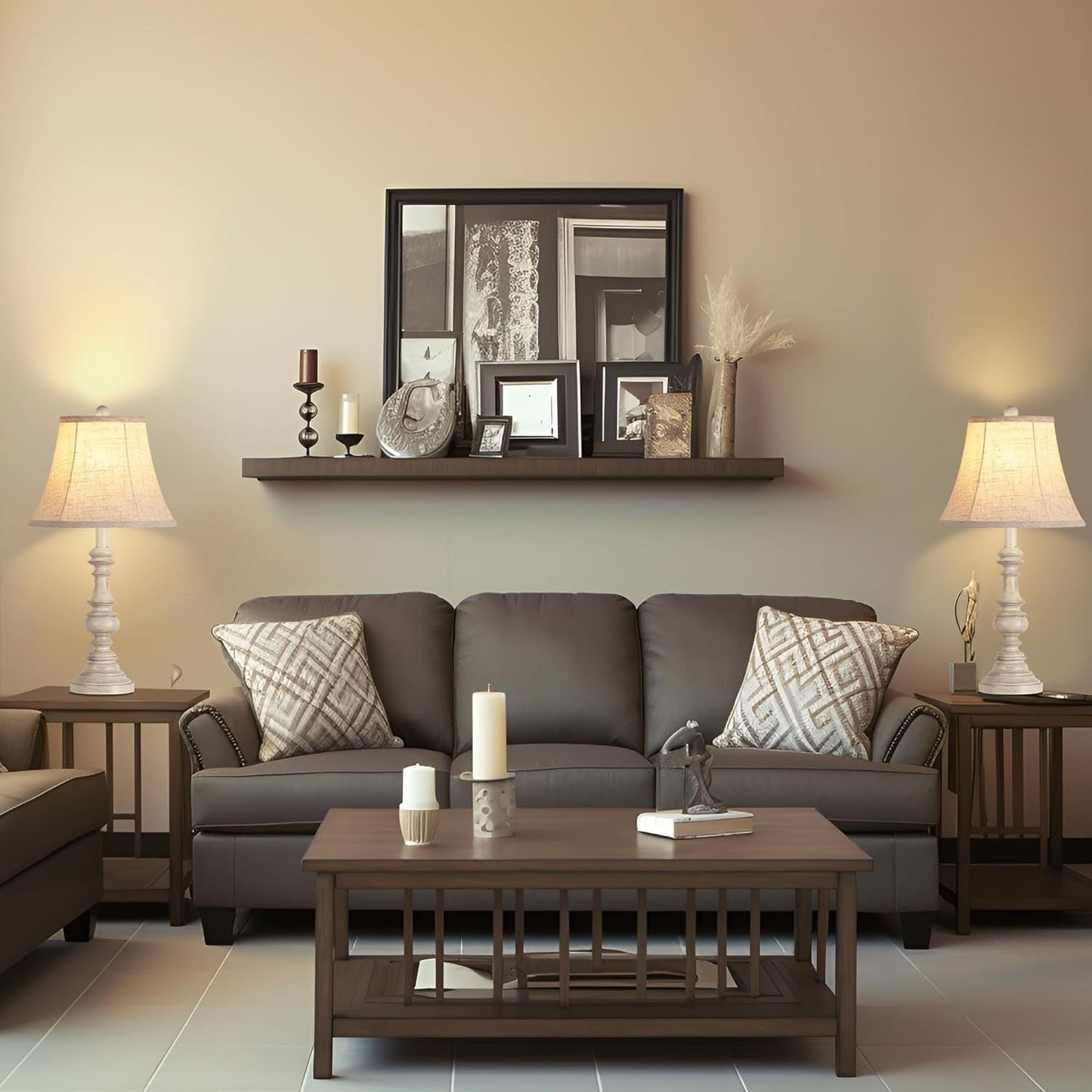 Traditional Table Lamp Set of 2