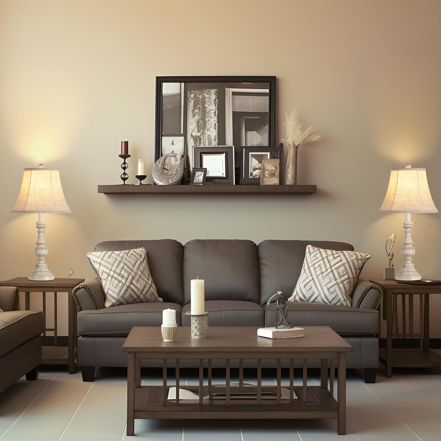 Traditional Table Lamp Set of 2