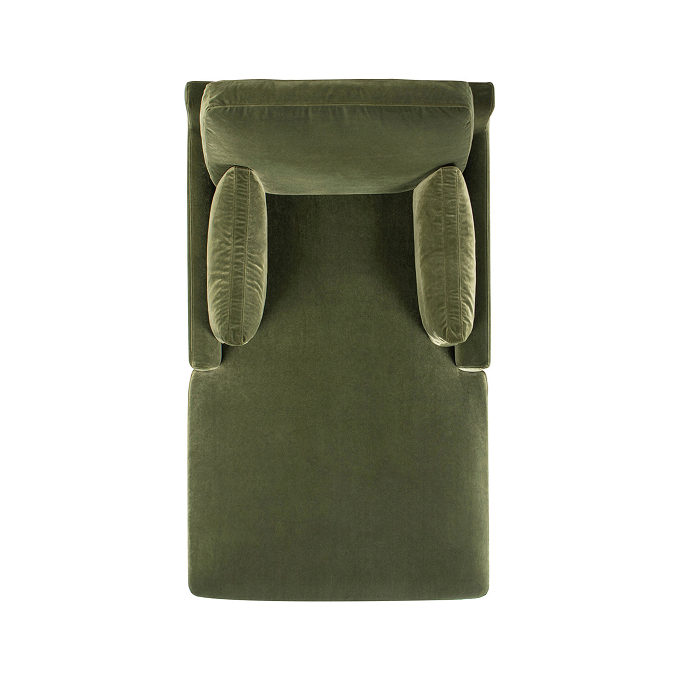 Pasadena Modern Farmhouse Chaise Lounge Chair - Green - detail view 4