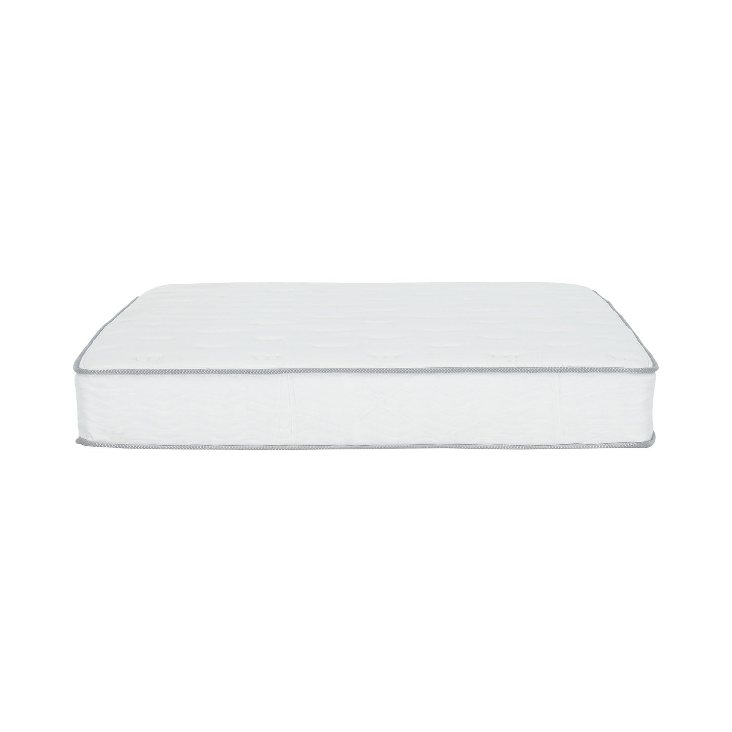 Premium 9 in. Medium Pocket Bed in a Box Spring Mattress - King Size, White