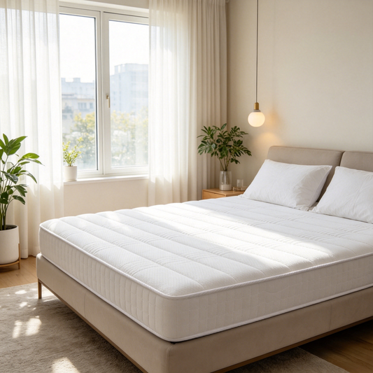 5-Inch Medium Firmness Bonnell Spring Mattress - White - detail view 3