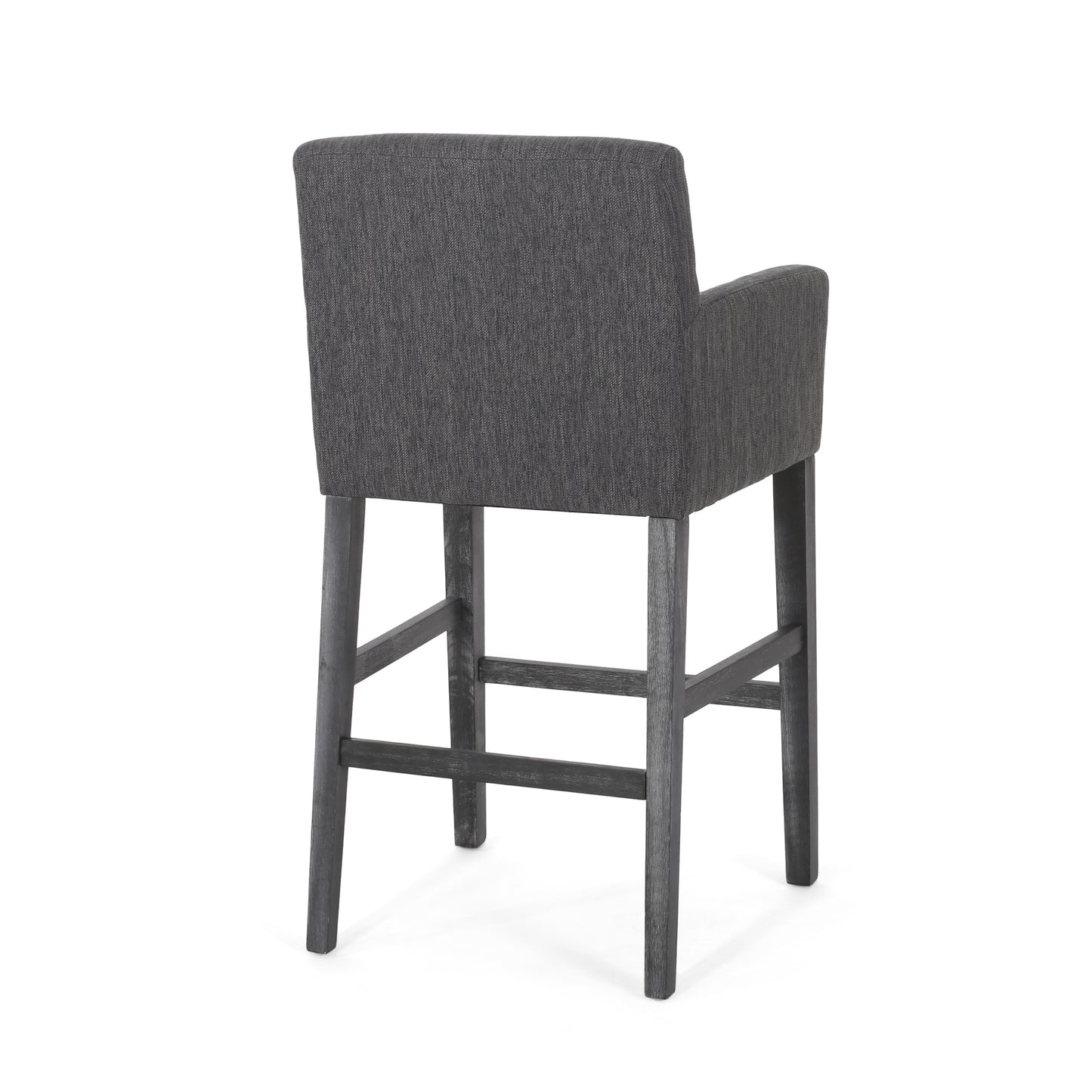 Galatea Modern 30.5 inch Bar Stools - Charcoal Gray/Gray
