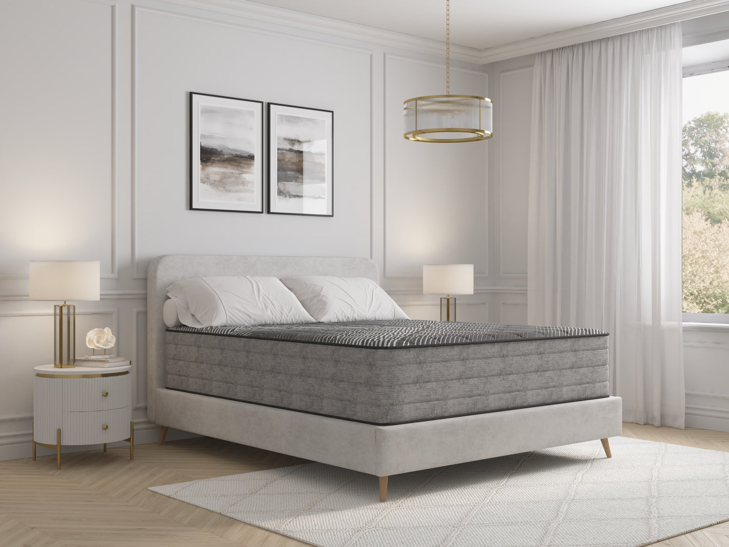 14' Pure Ice Lux Firm Quilted Twin Mattress