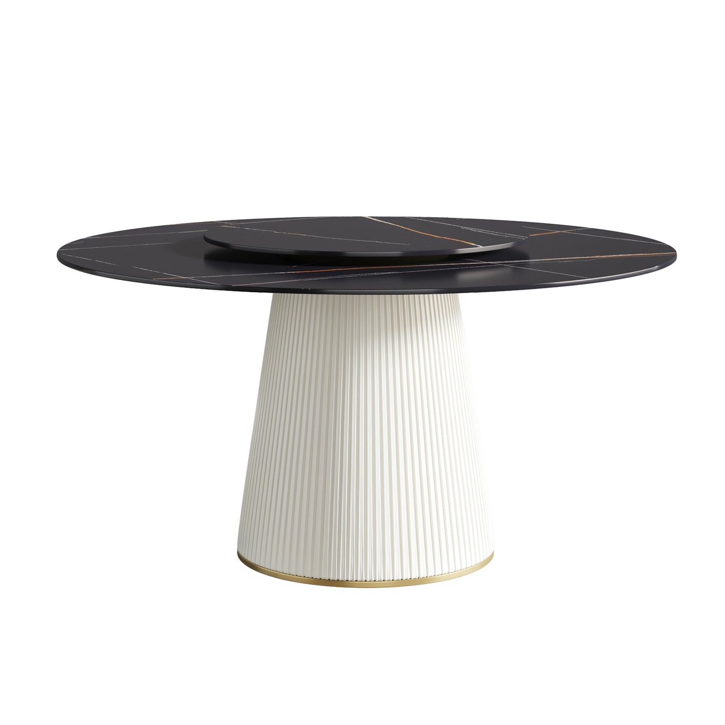 Caspian II Modern Sintered Stone Dining Table