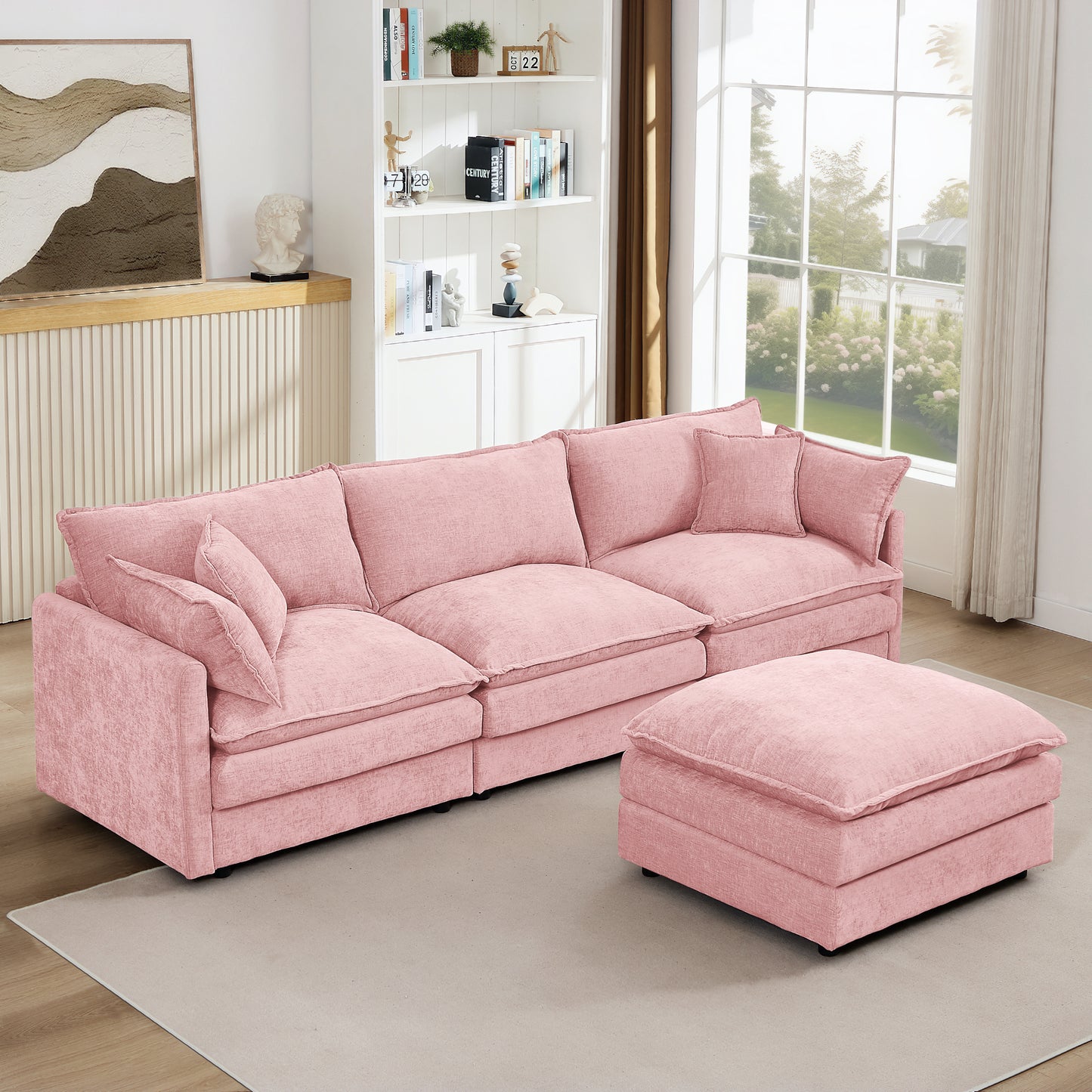 Modular Sectional - Pink - detail view 2