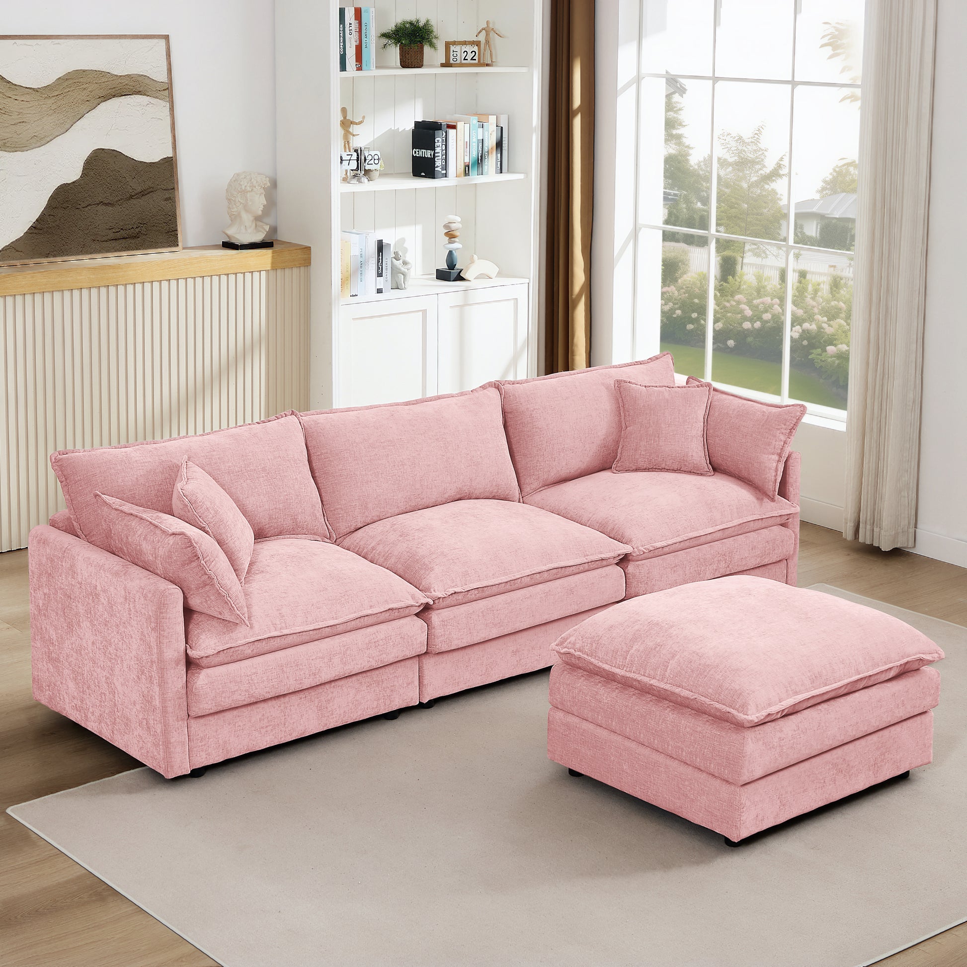 Modular Sectional - Pink - detail view 2