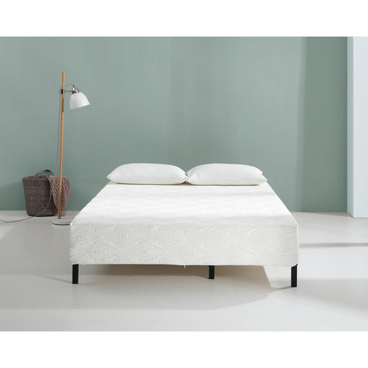 Visco Gel Infused Memory Foam Mattress in a Box - White - detail view 3